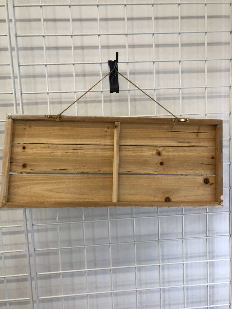 COUNT YOUR BLESSING WOODEN BLOCK WALL-HANGING.