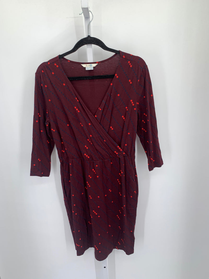 Boden Size 10 Misses 3/4 Sleeve Dress