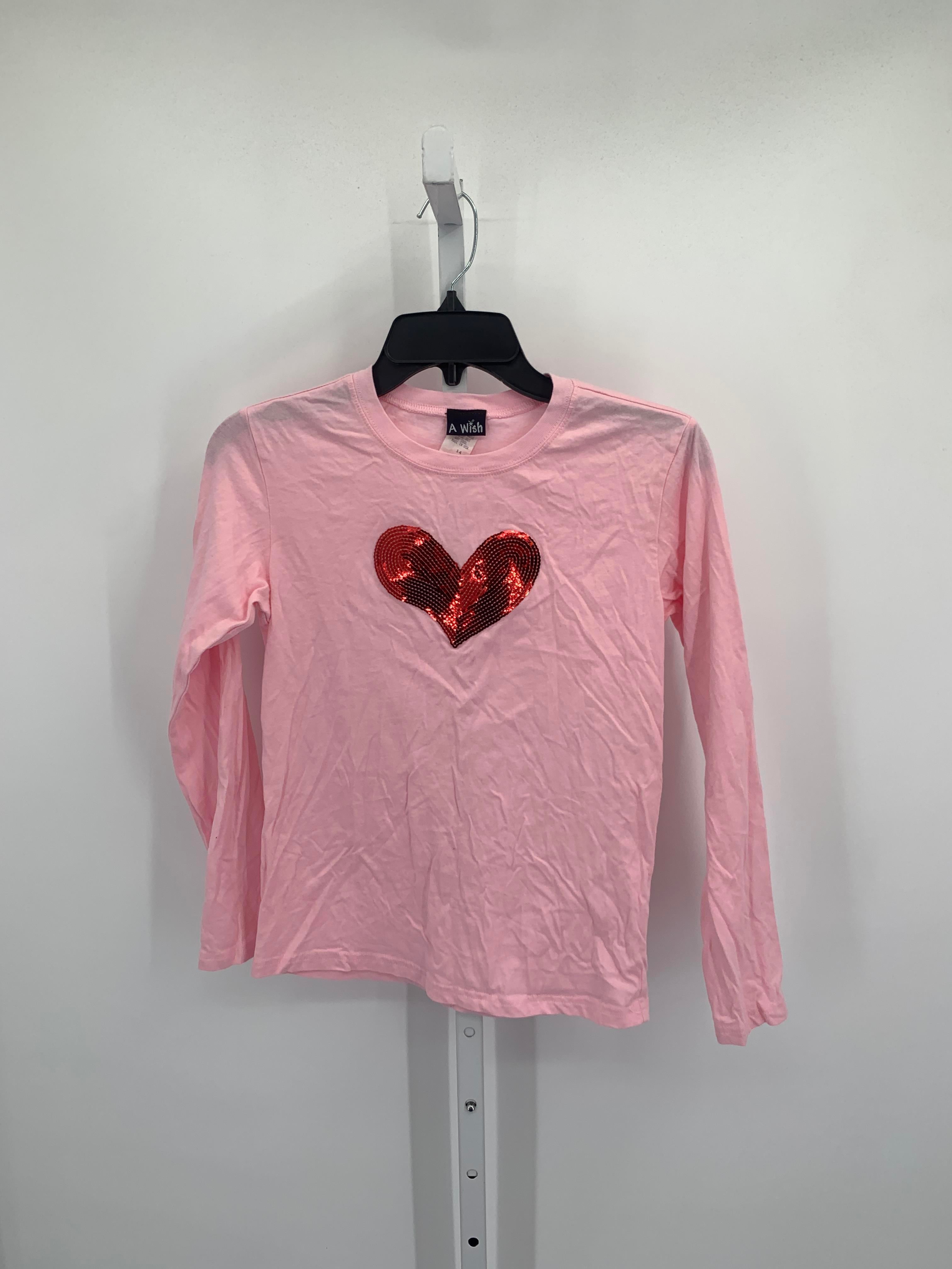 Size 14 Girls Long Sleeve Shirt