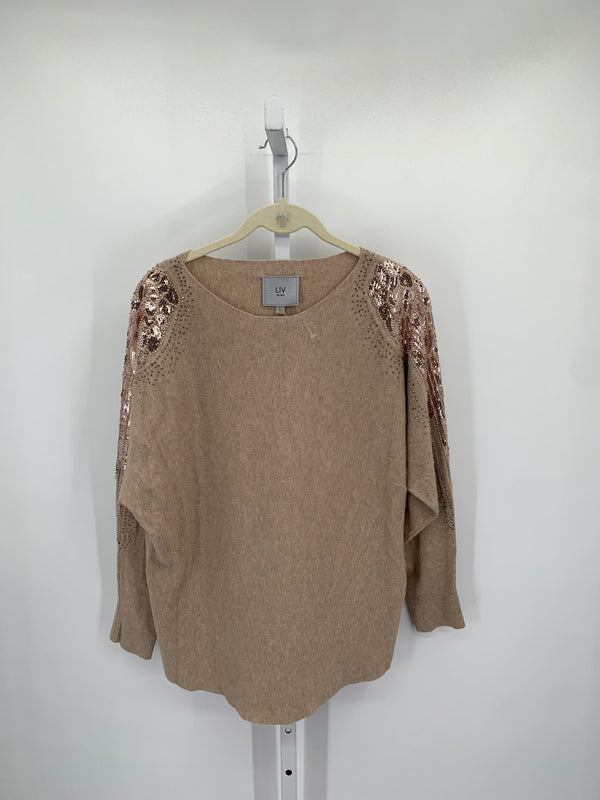 Size Large Misses Long Slv Sweater