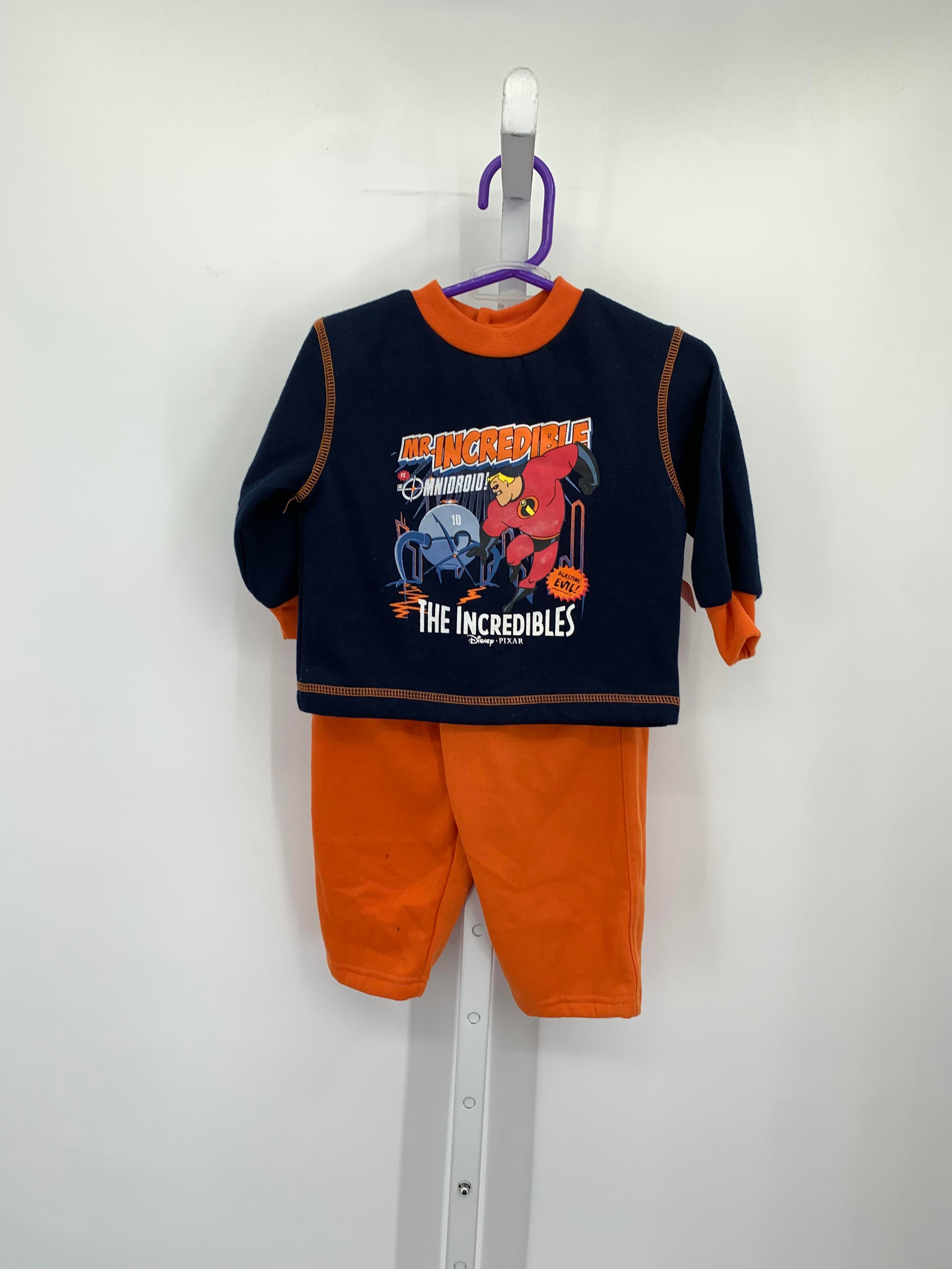 NEW MR INCREDIBLE KNIT SHIRT AND PANTS