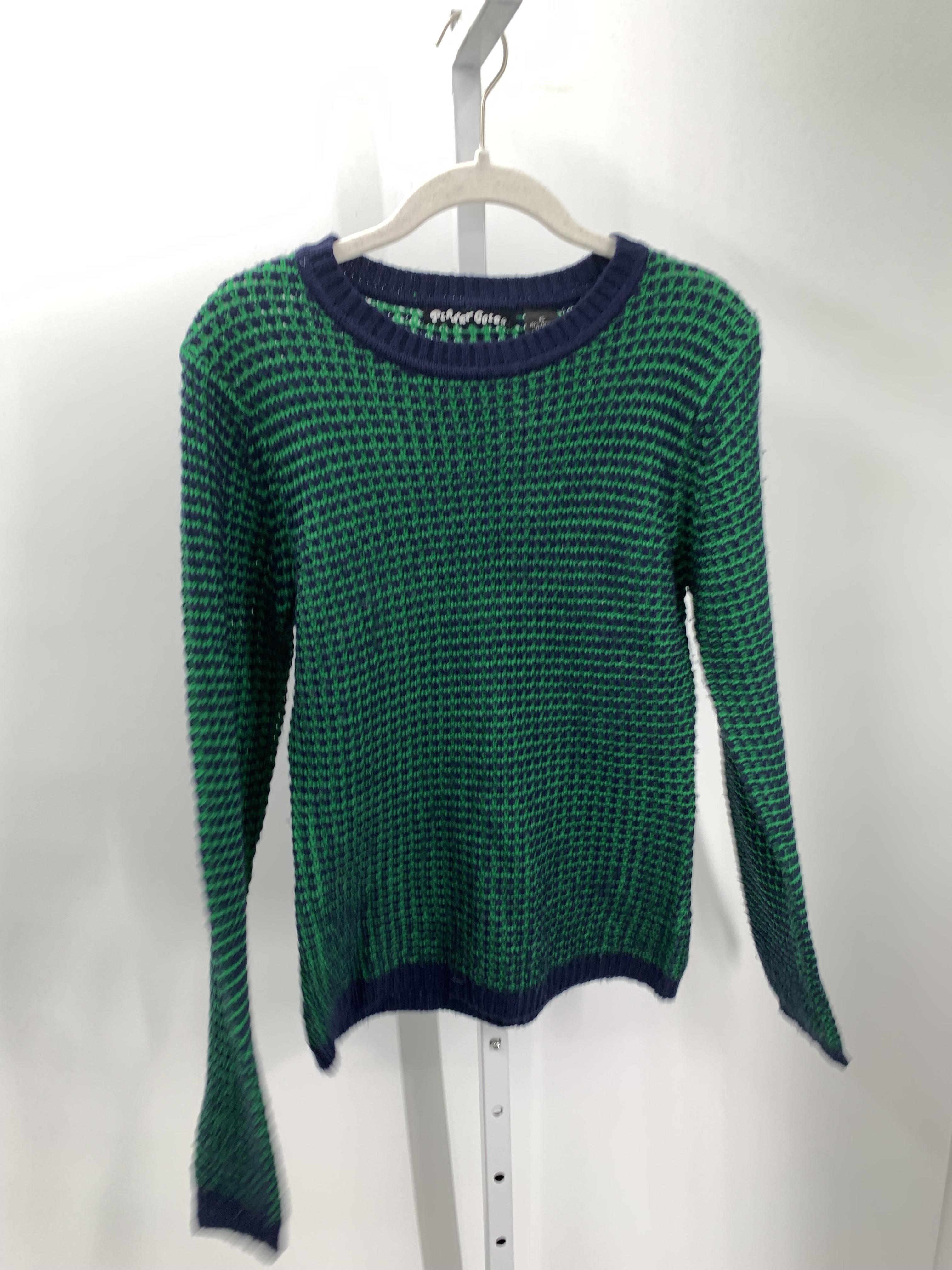 Planet Gold Size Extra Large Juniors Long Sleeve Sweater