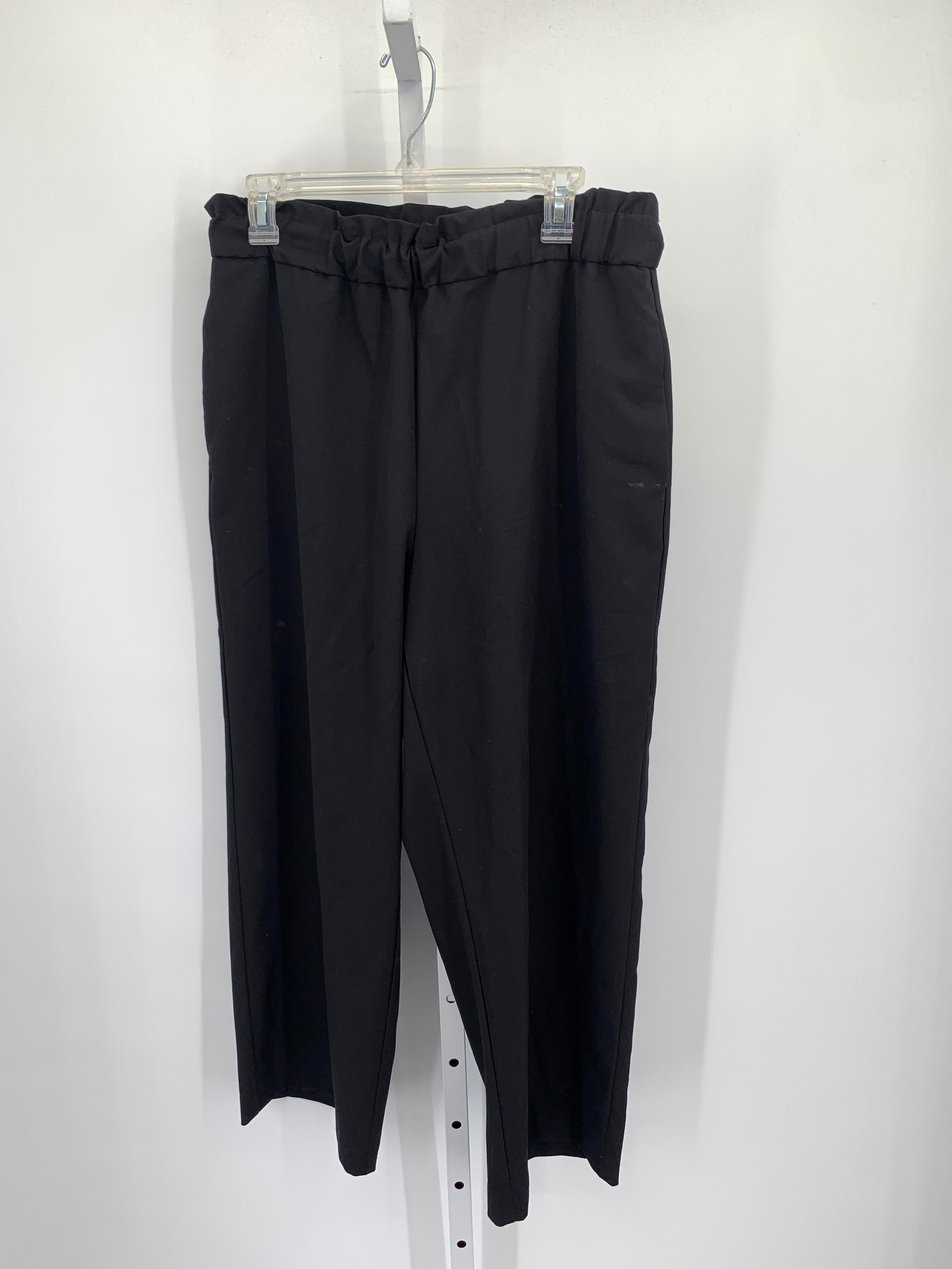 Worthington Size Large Misses Cropped Pants