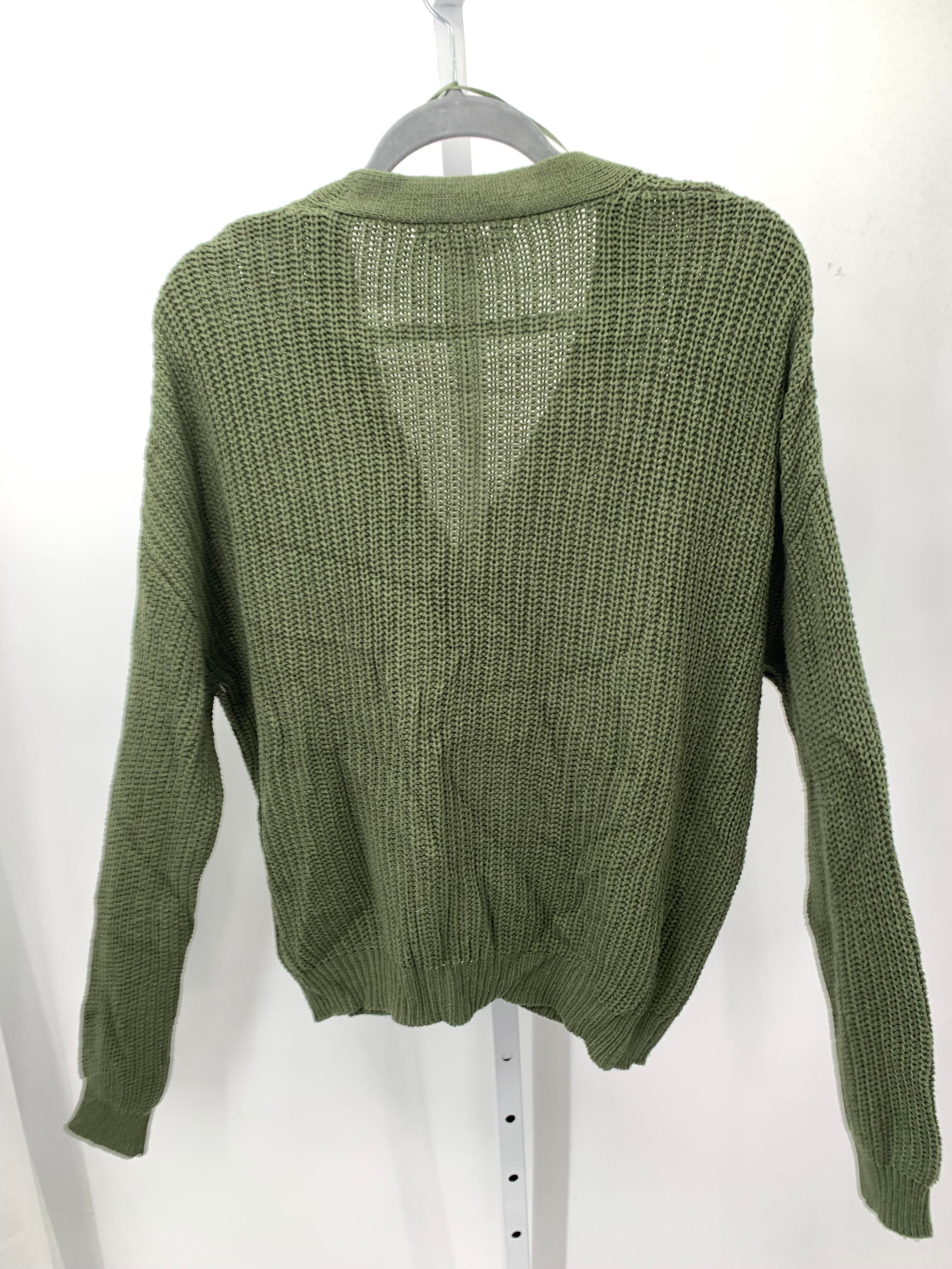 Time and Tru Size Large Misses Long Slv Sweater