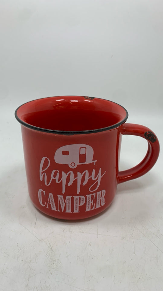 HAPPY CAMPER MUG.