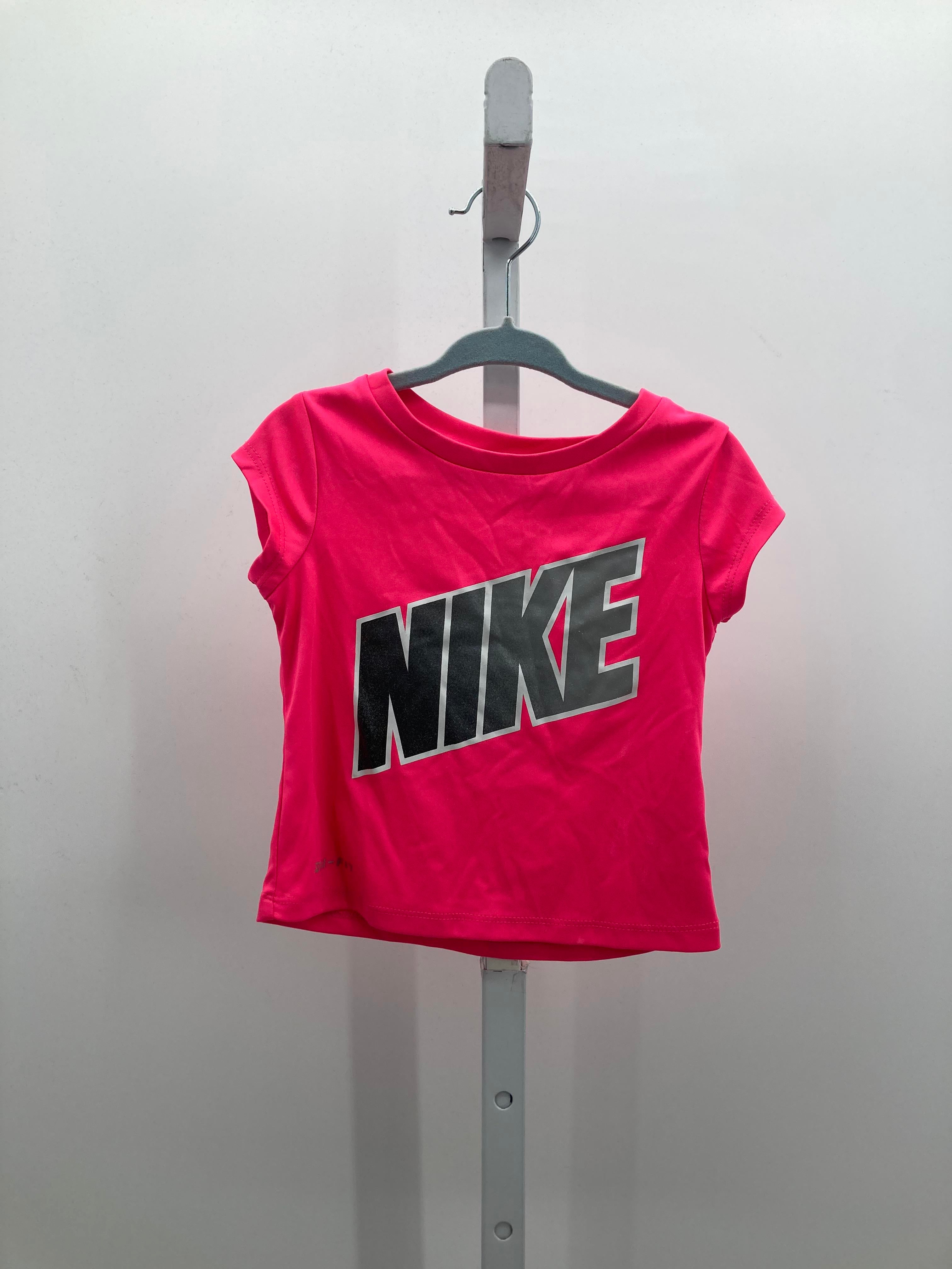 Nike Size 2T Girls Short Sleeve Shirt