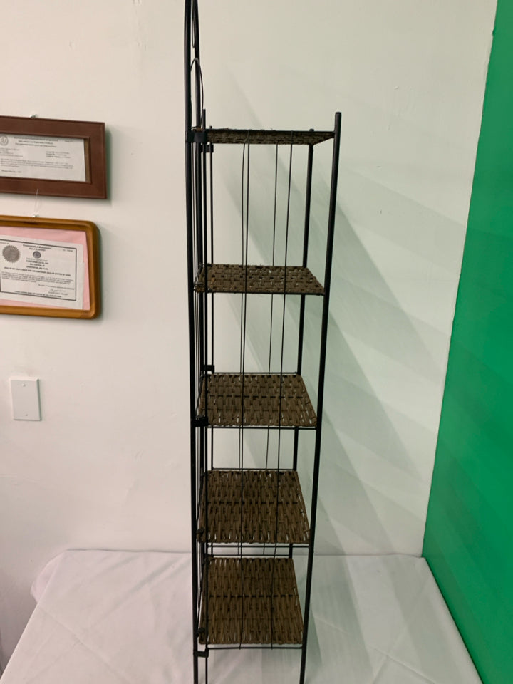LIGHT WEIGHT 5 TIER FOLD UP PLANT STAND.
