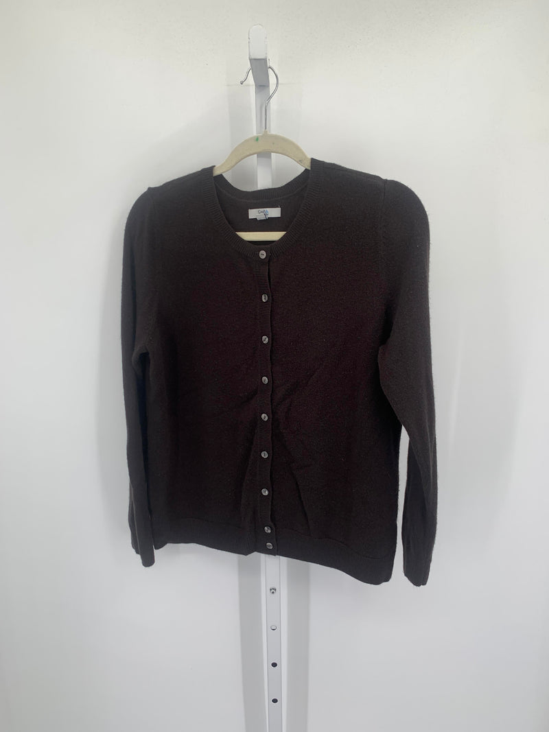 Croft & Barrow Size Medium Misses Long Slv Sweater