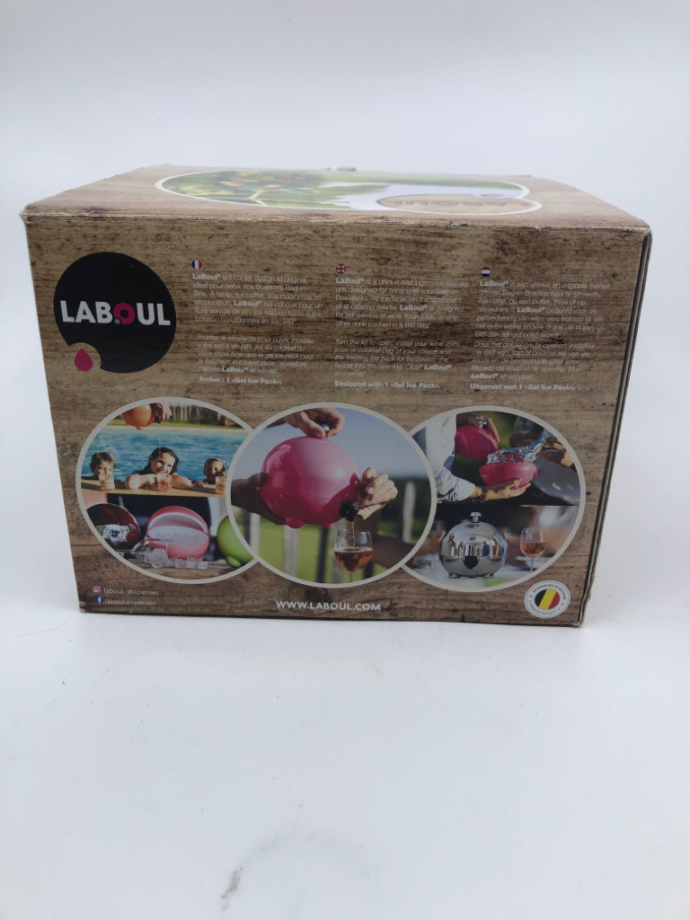 NIB LABOUL BAG-IN-BOX WINES,JUICES & COCKTAILS DISPENSER.