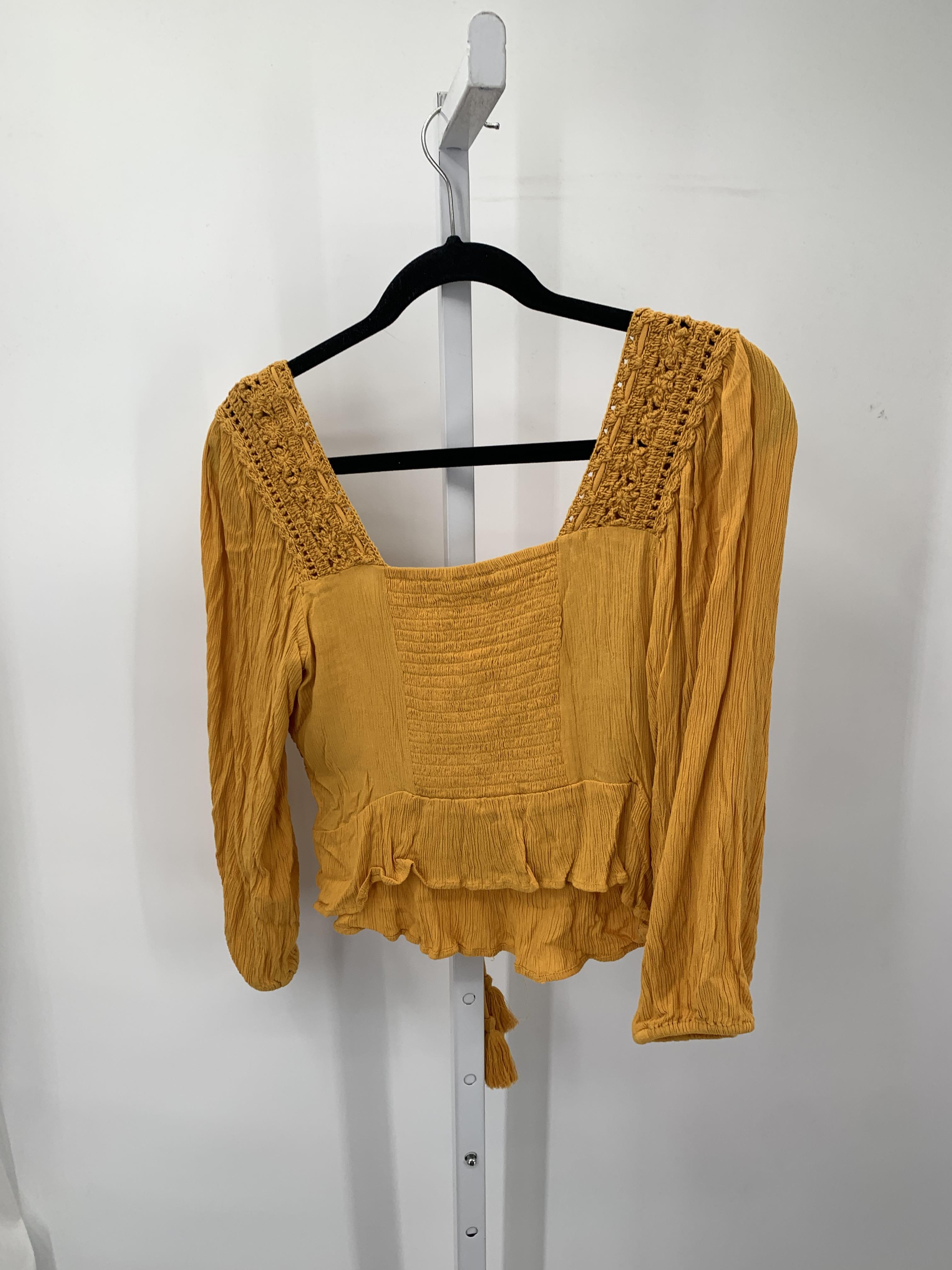 American Eagle Size X Small Juniors Long Sleeve Shirt