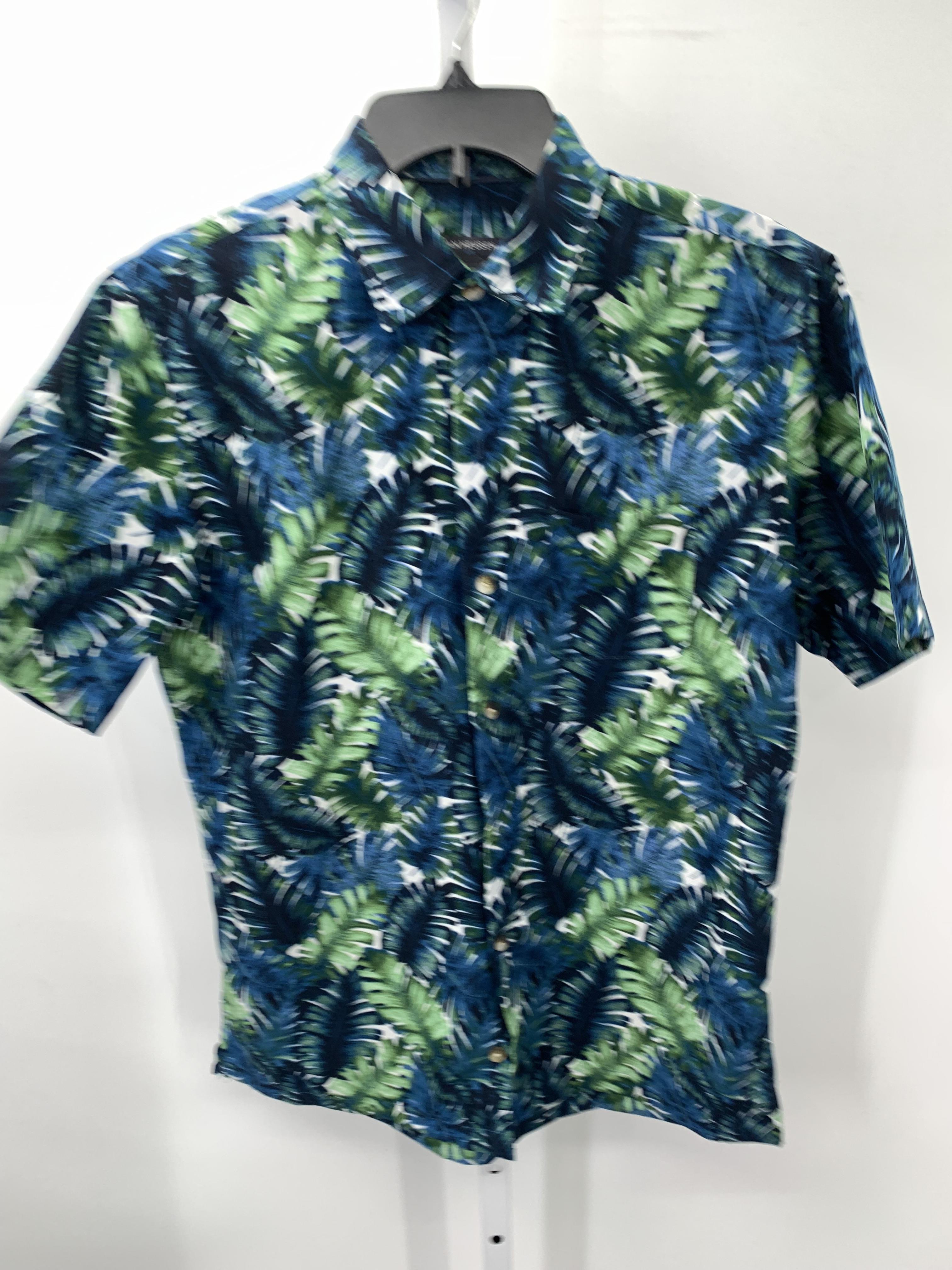 LEAVES BUTTON DOWN SHIRT