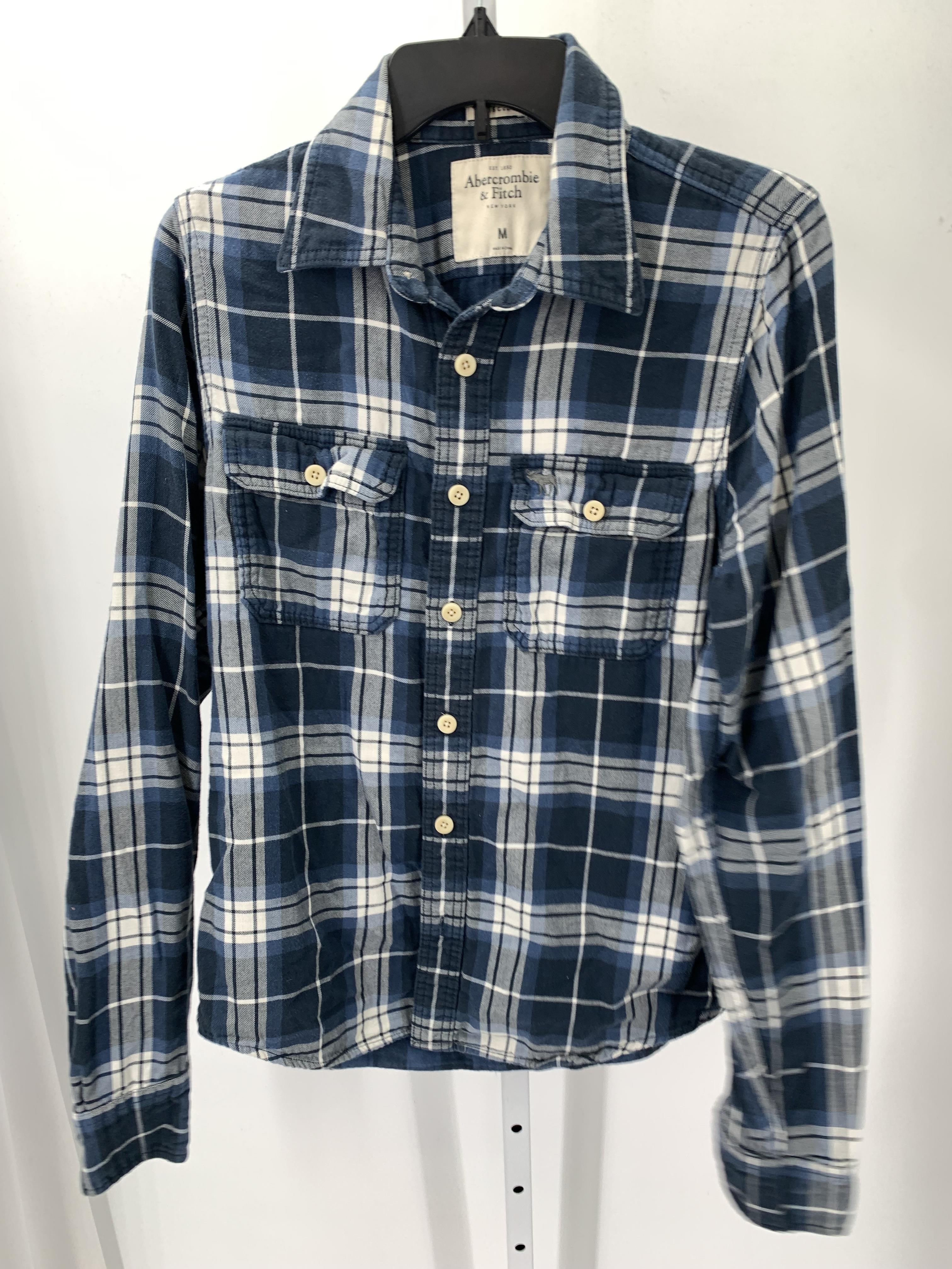 PLAID BTN DOWN