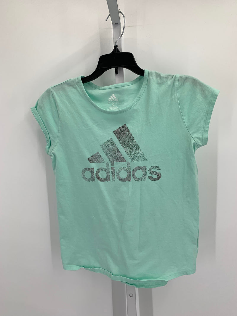 Adidas Size 14 Girls Short Sleeve Shirt