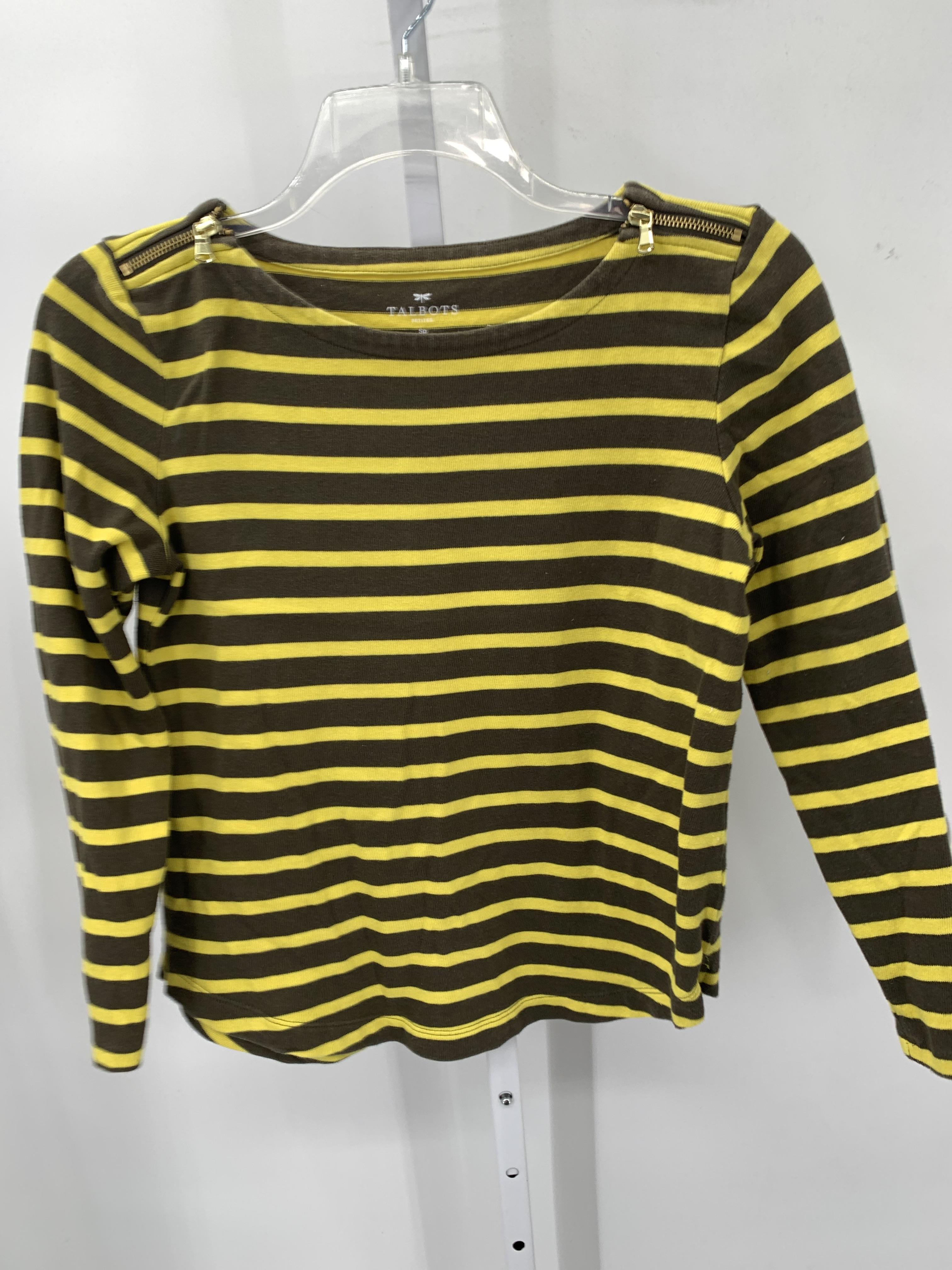 Talbots Size Small Petite Petite Long Sleeve Shirt