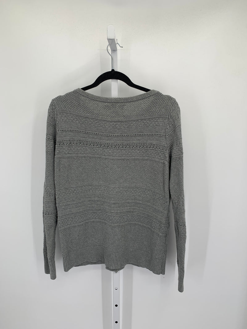 Loft Size Medium Misses Long Slv Sweater