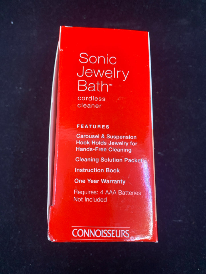 NIB SONIC JEWELRY BATH.