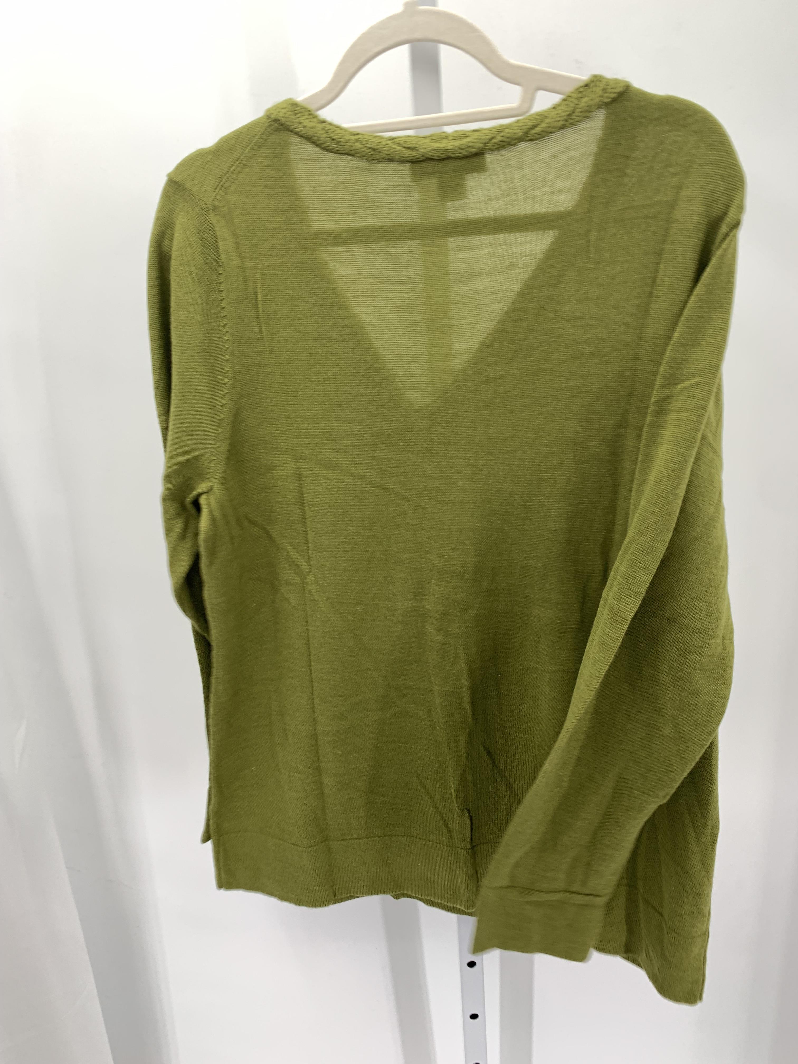Coldwater Creek Size 1X Womens Long Slv Sweater