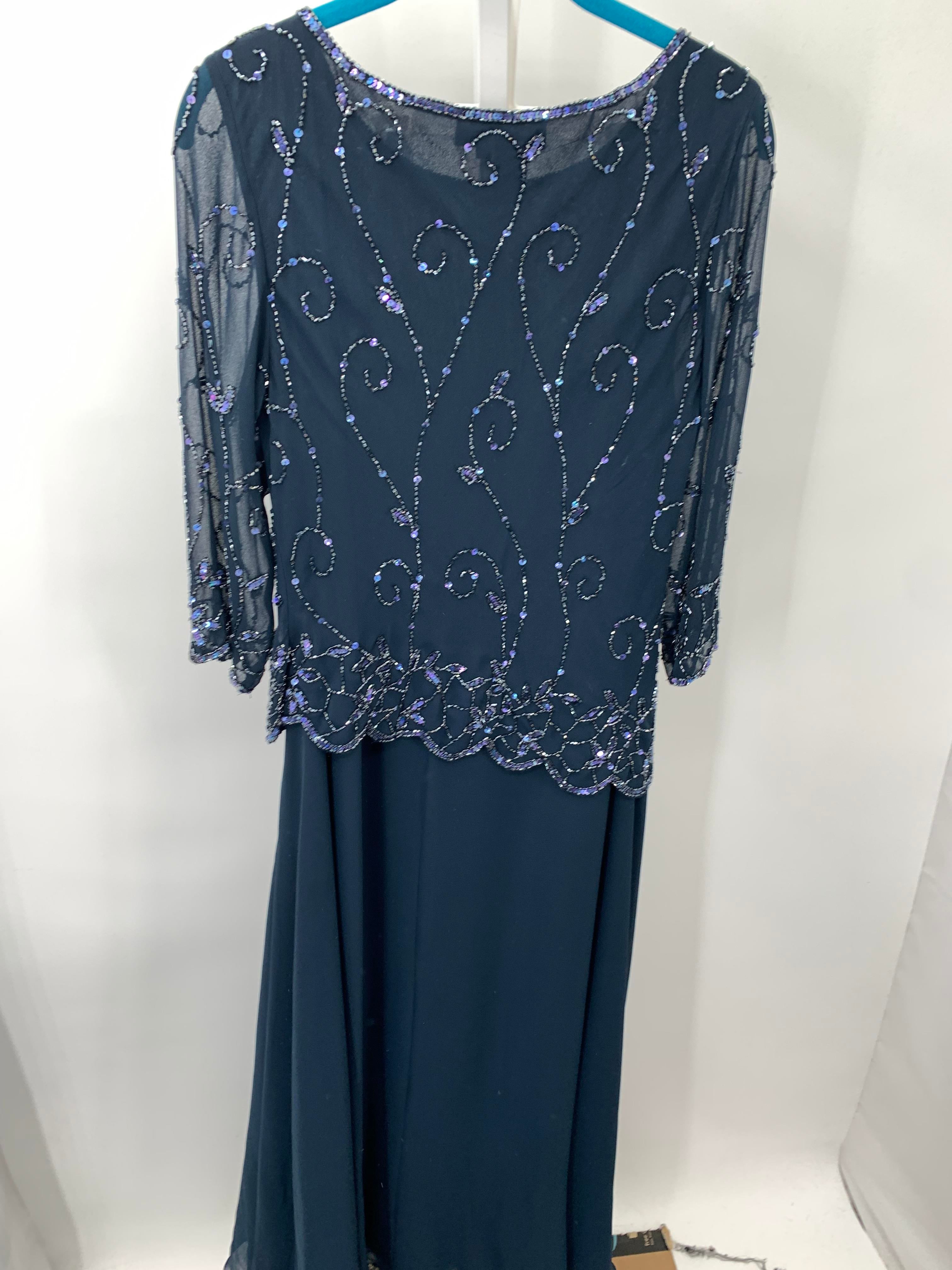 Size 12 Petite Petite Long Sleeve Dress