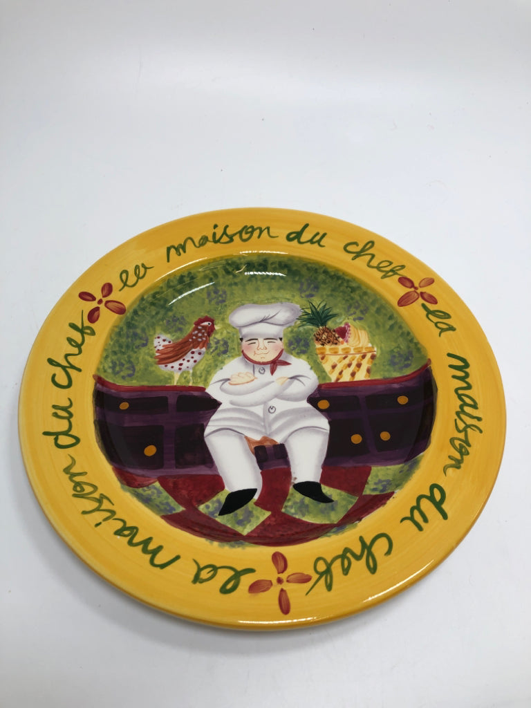 LA MAISON DE CHEF JENNIFER BRINLEY PLATE.