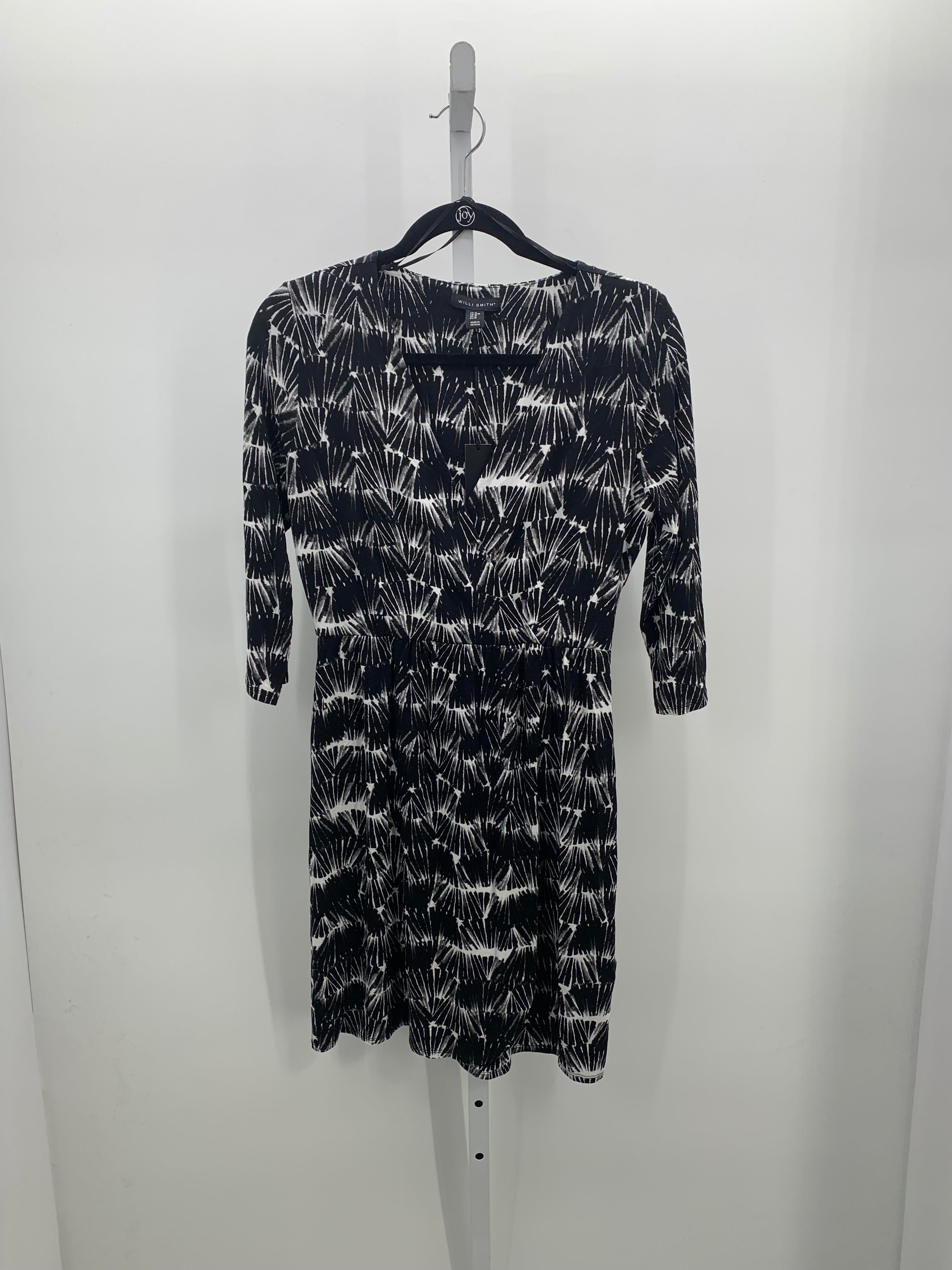 Willi Smith Size Medium Misses 3/4 Sleeve Dress