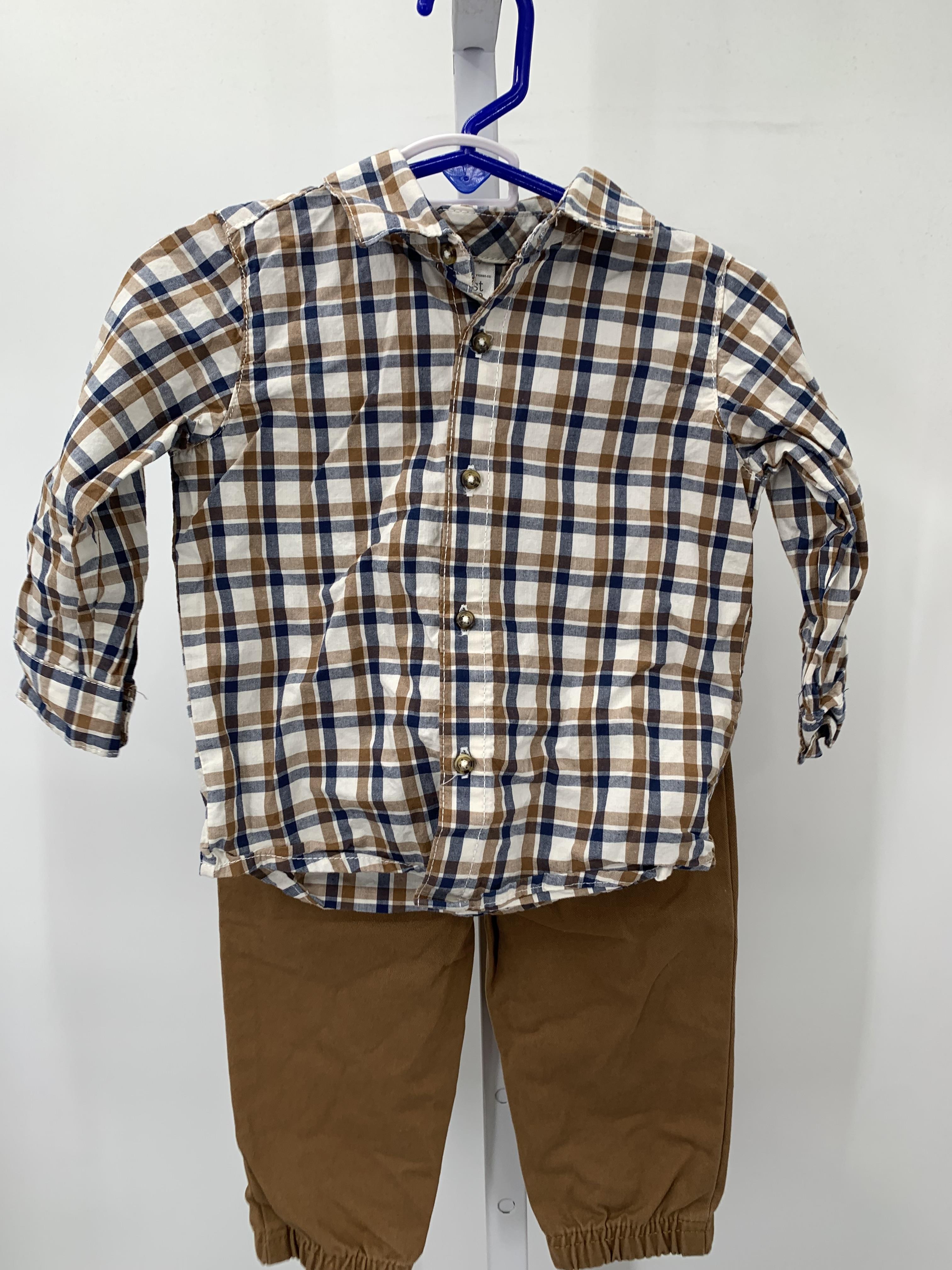 PLAID SHIRT AND JOGGER