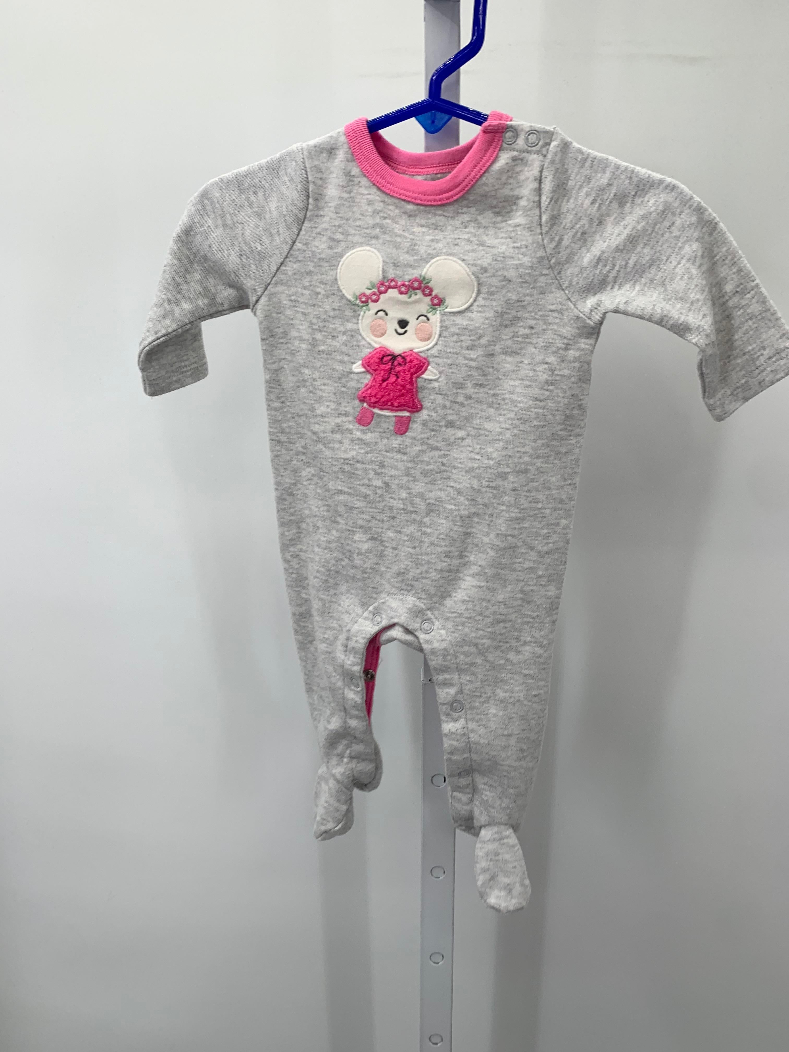 Sterling Baby Size 3 Months Girls Long Slv. Romper