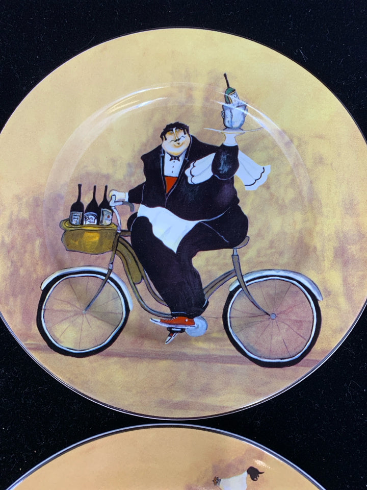 4 CHEFS TOGO SALAD/DESSERT PLATES.