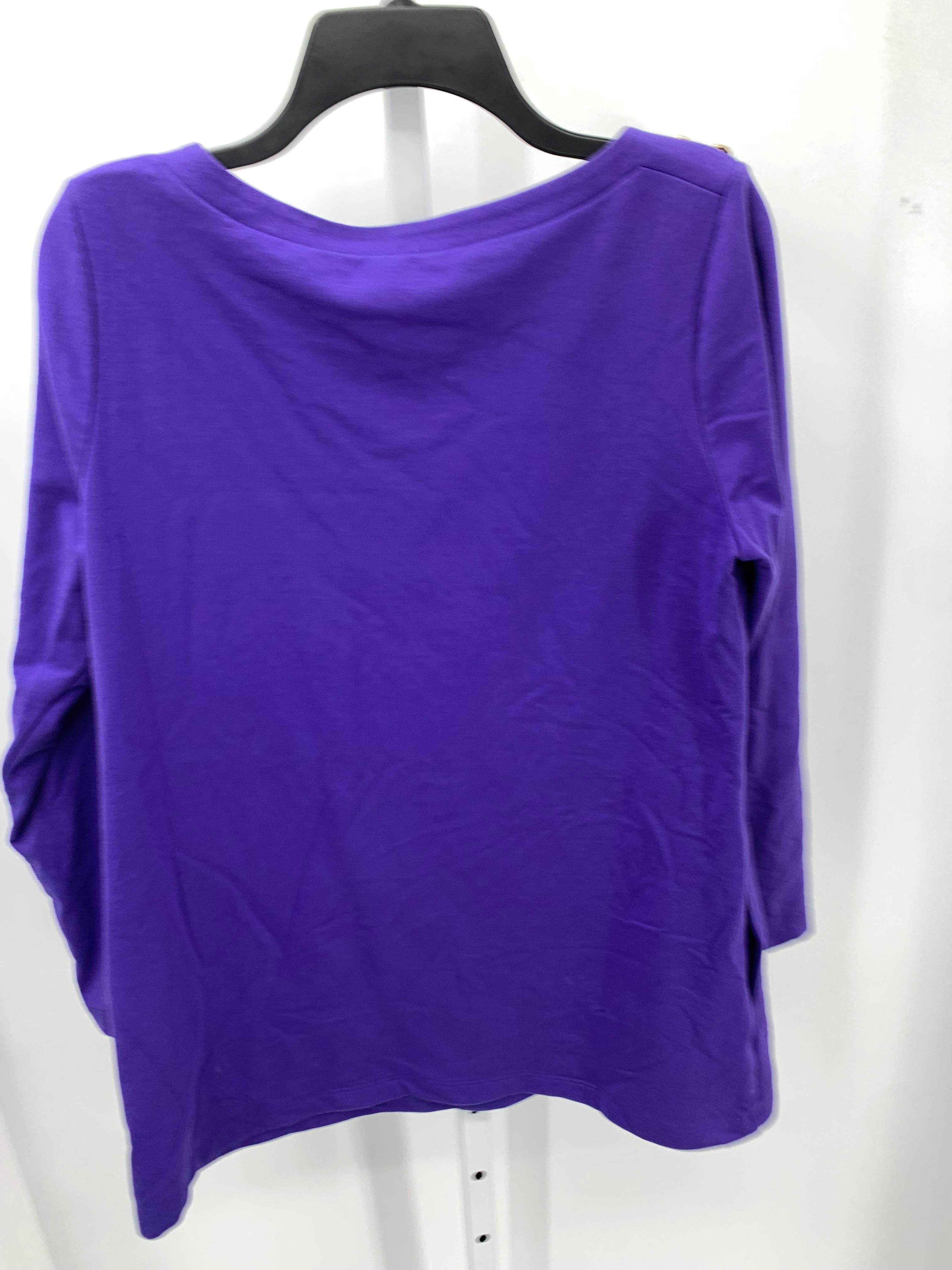 Susan Graver Size Small Misses Long Sleeve Shirt