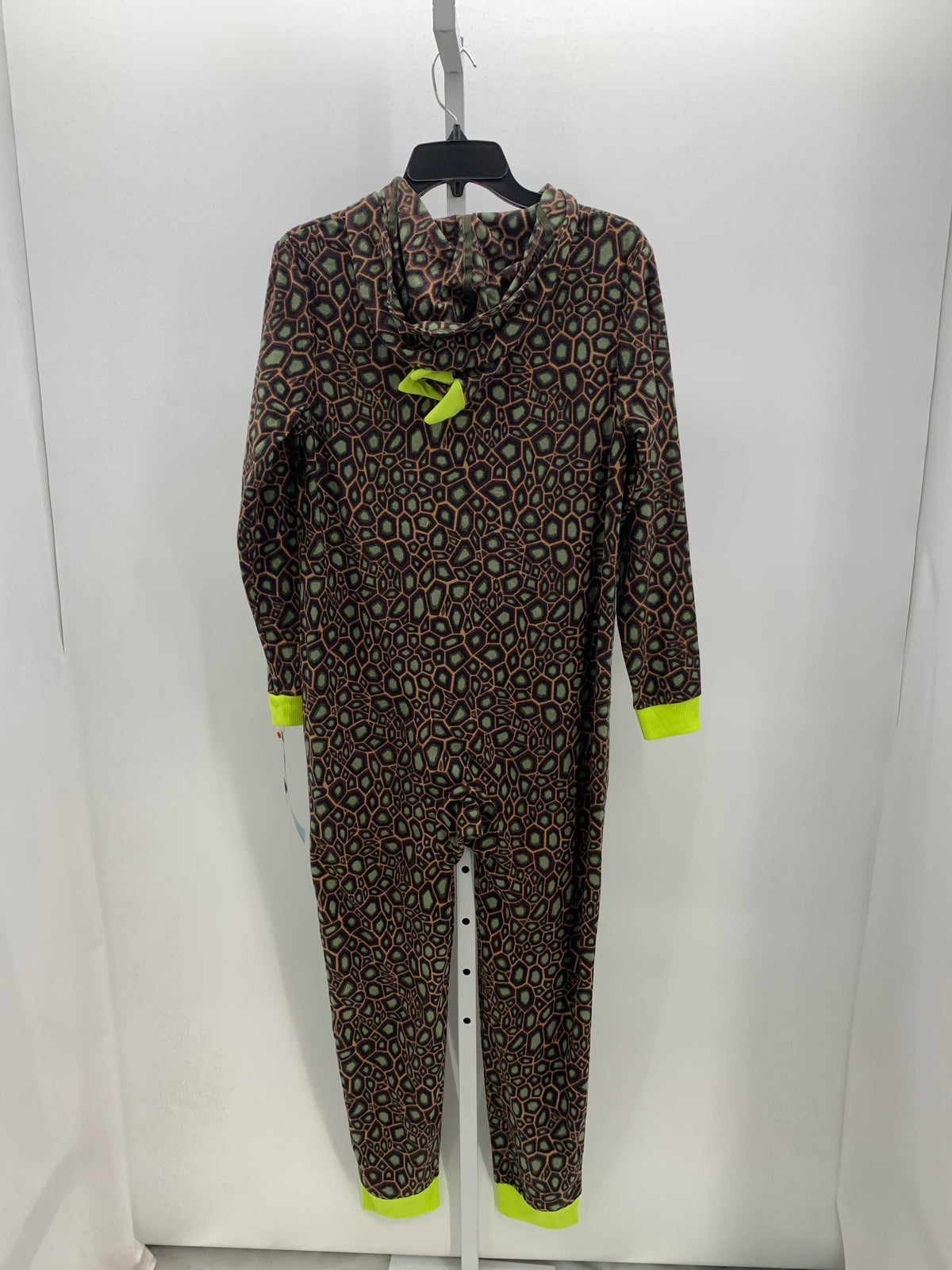 NEW GREEN PATTERN HOODED