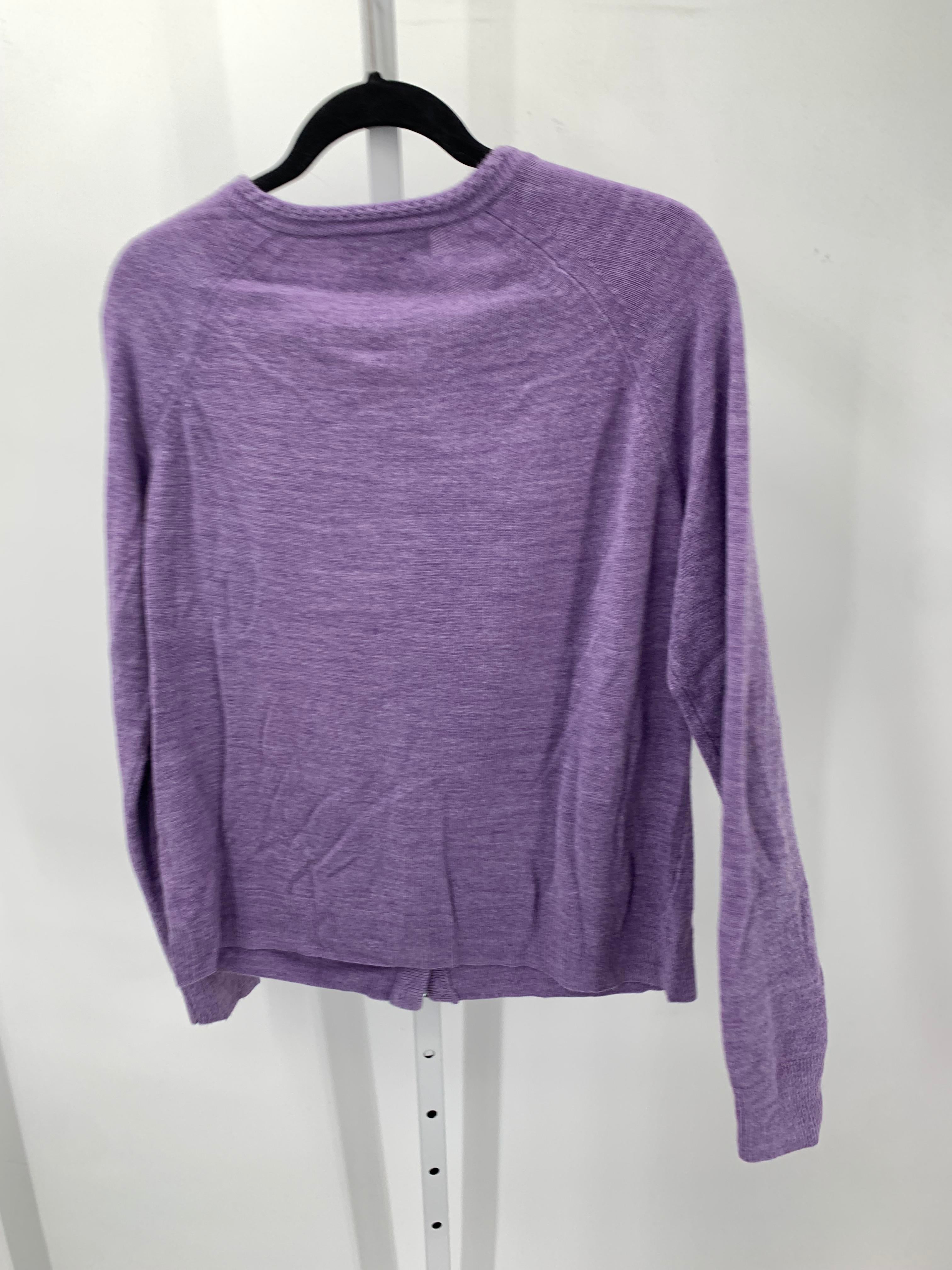 Karen Scott Size Large Misses Long Slv Sweater