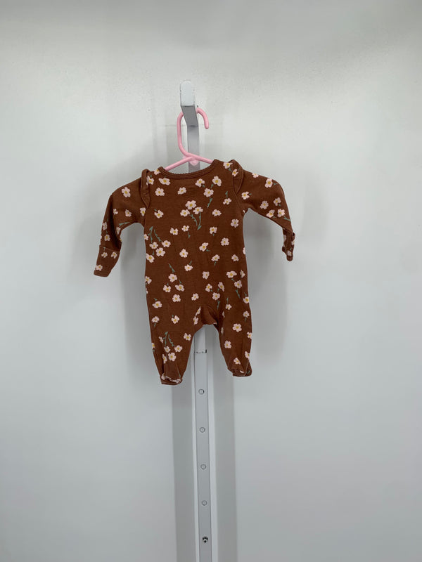 Carters Size Newborn Girls Long Slv. Romper