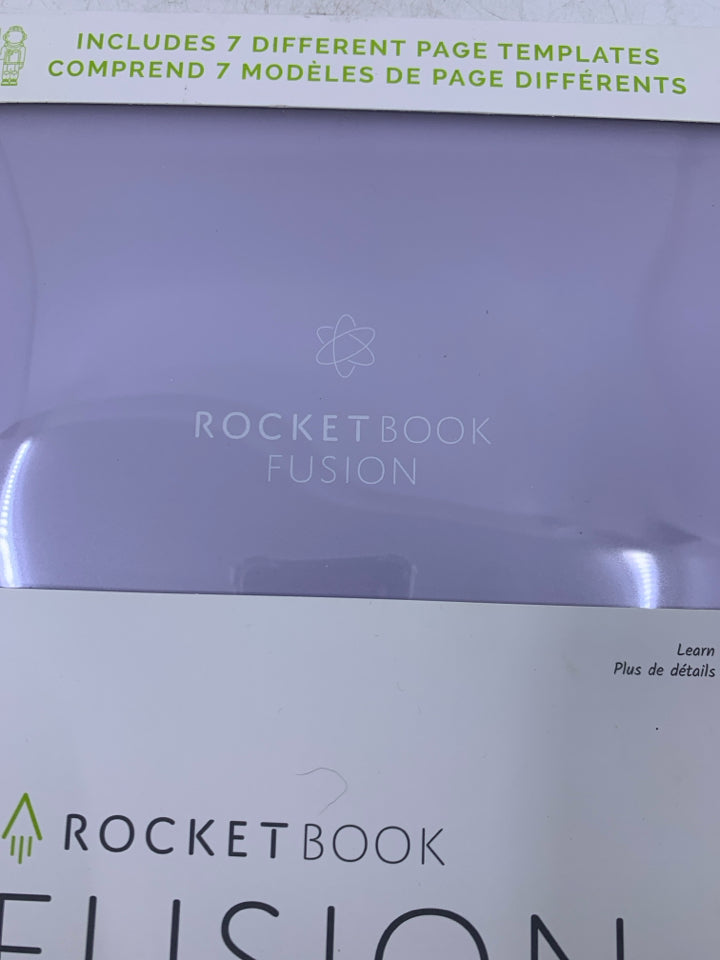 NIP PURPLE ROCKET BOOK FUSION SMART NOTEBOOK.