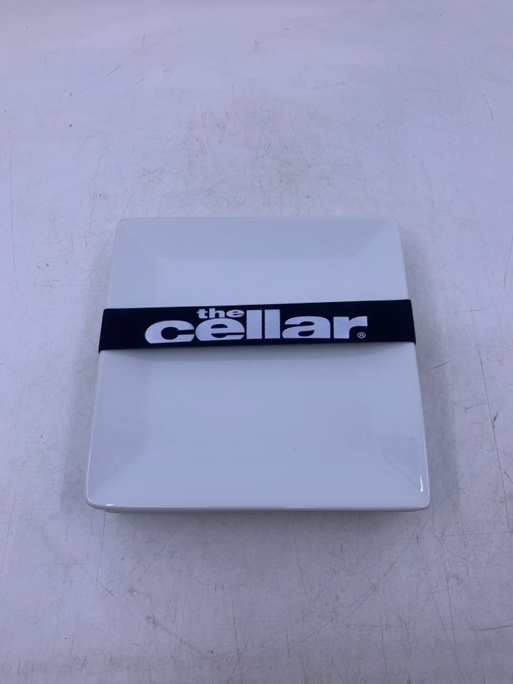 NEW 4 SQUARE APPETIZER PLATES.