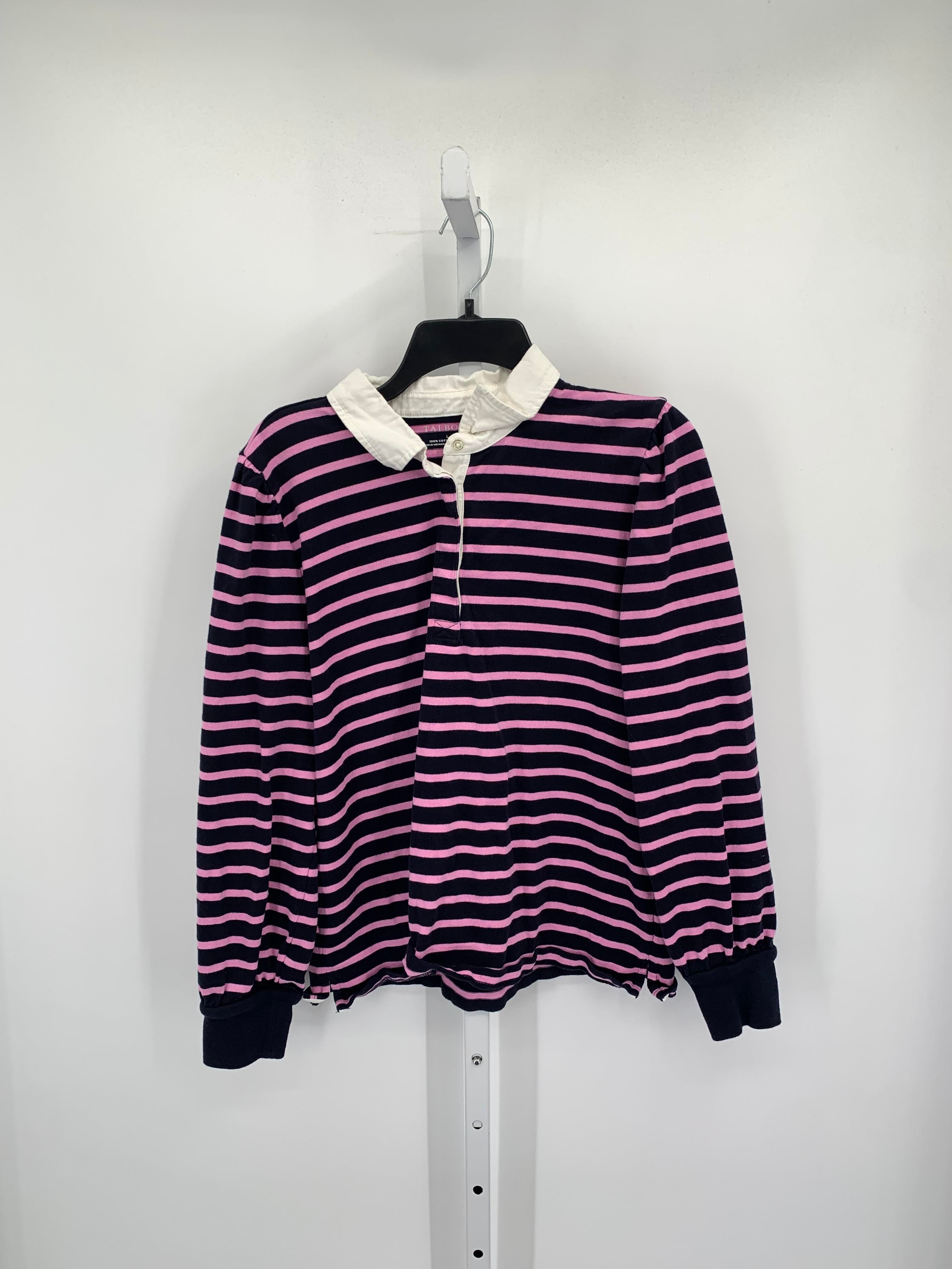 Talbots Size Large Misses Long Sleeve Shirt