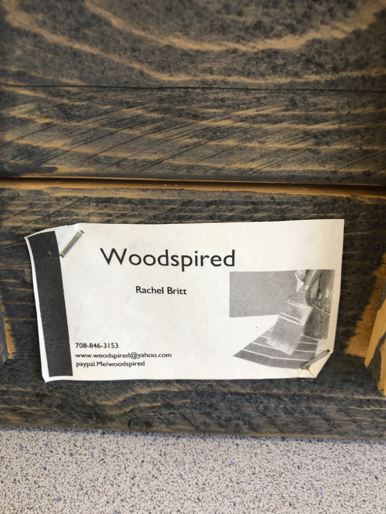 MANY HAVE EATEN HERE- WOOD WALL ART.
