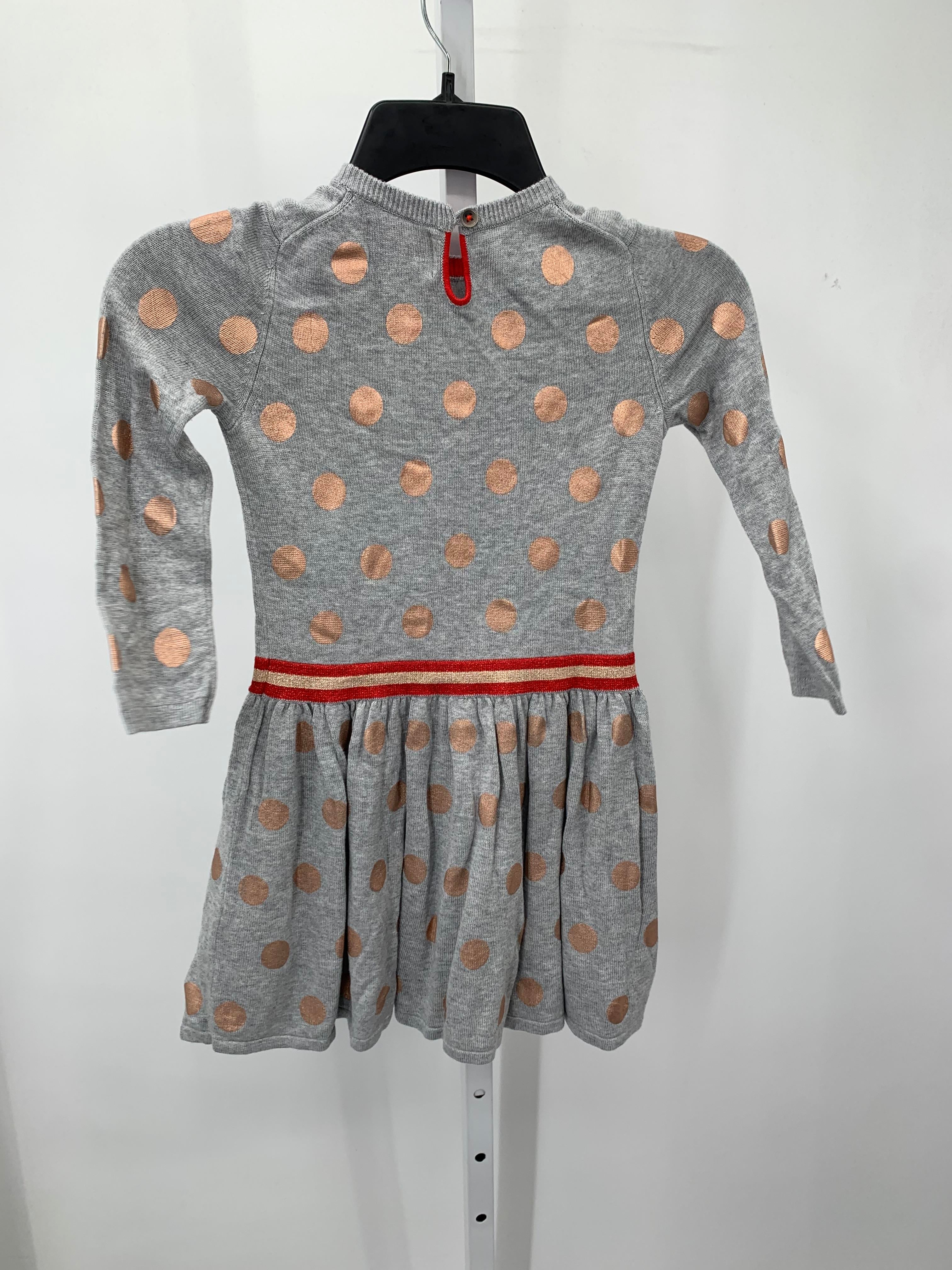 Mini Boden Size 6-7 Girls Long Sleeve Dress
