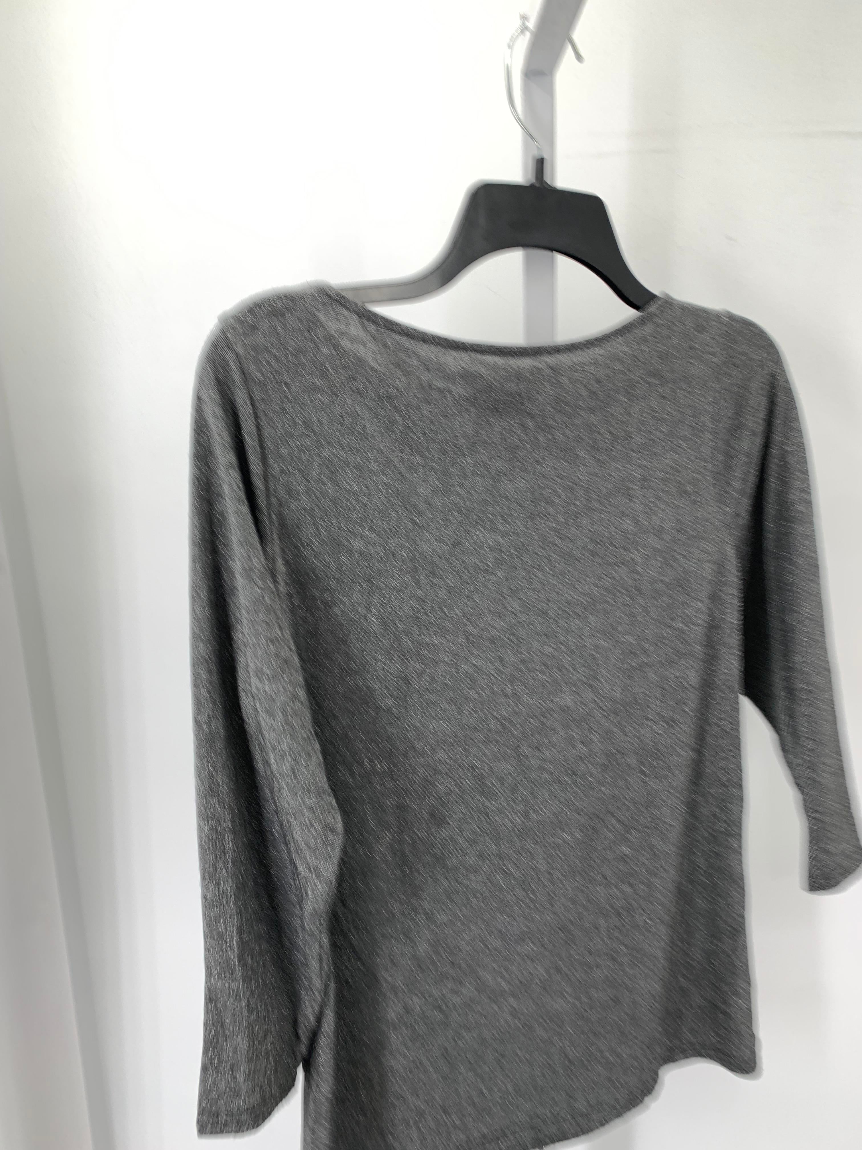 Peck & Peck Size Medium Misses 3/4 Sleeve Shirt