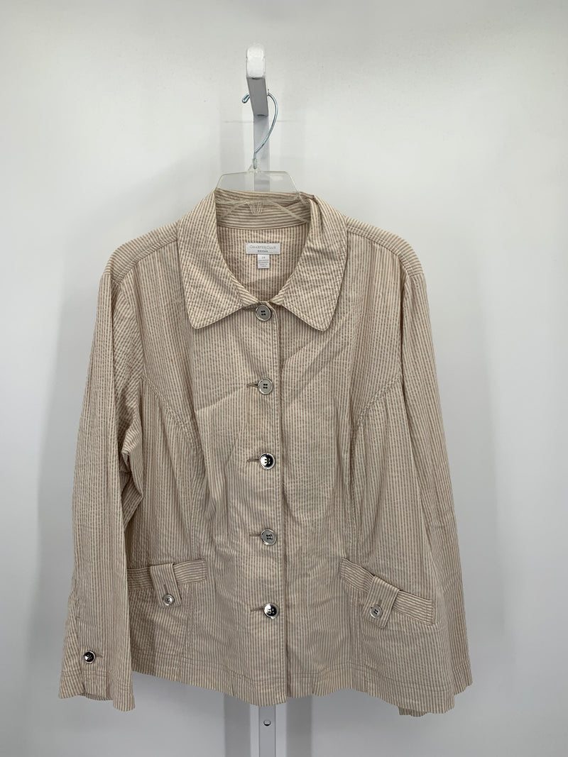 Charter Club Size 2X Womens Jacket