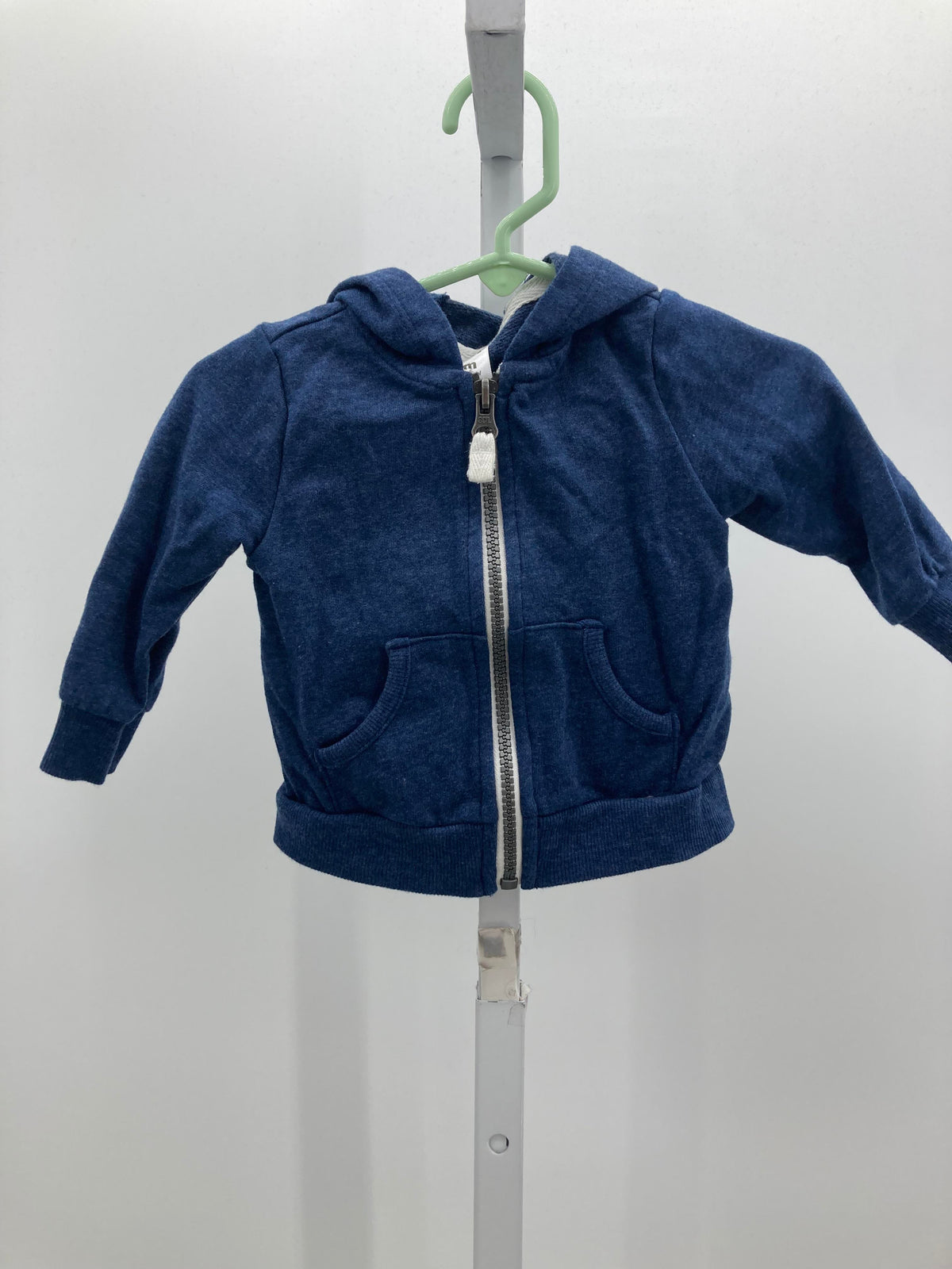 HOODED ZIP KNIT