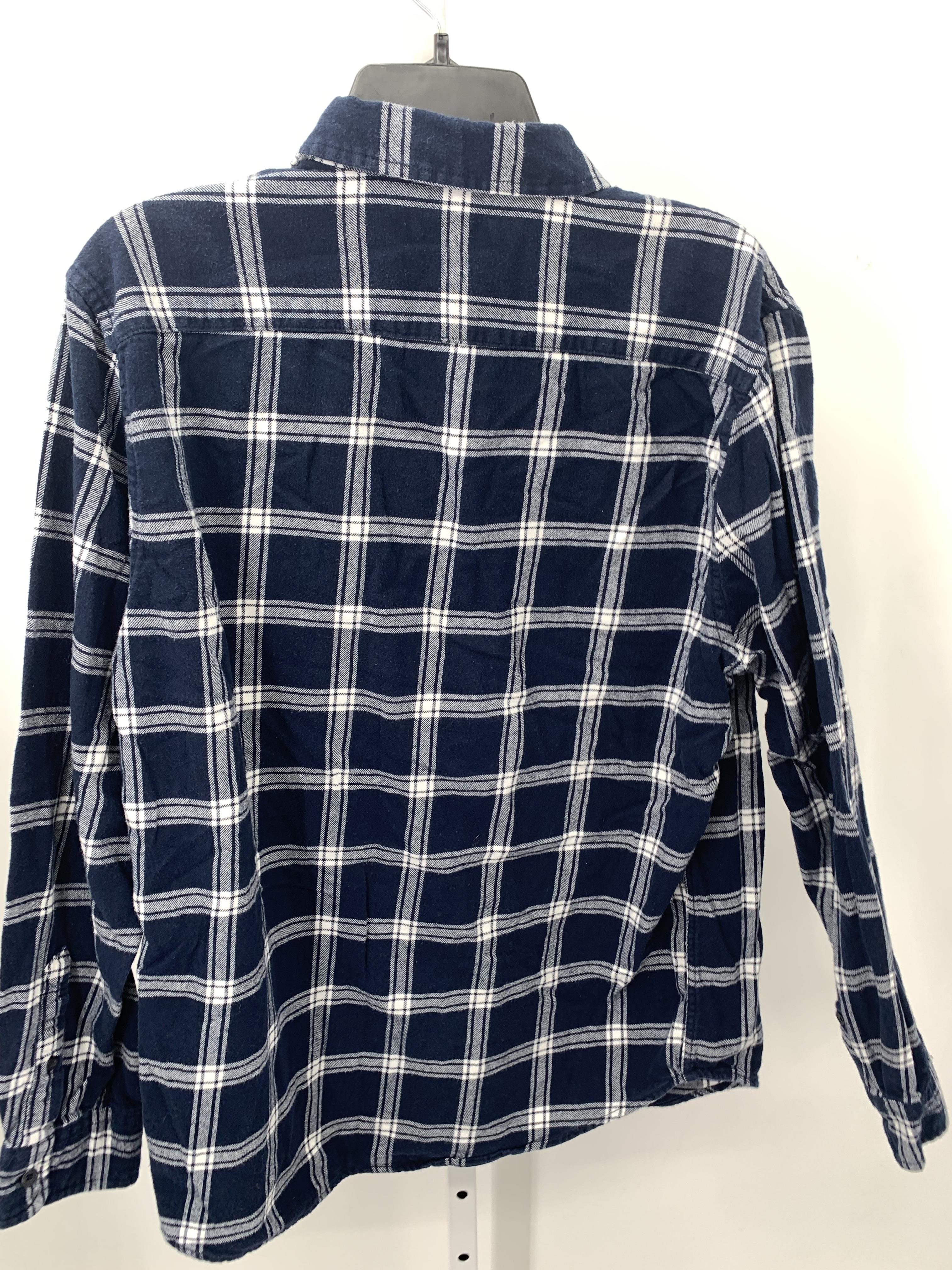 WHITE PLAID BTN DOWN