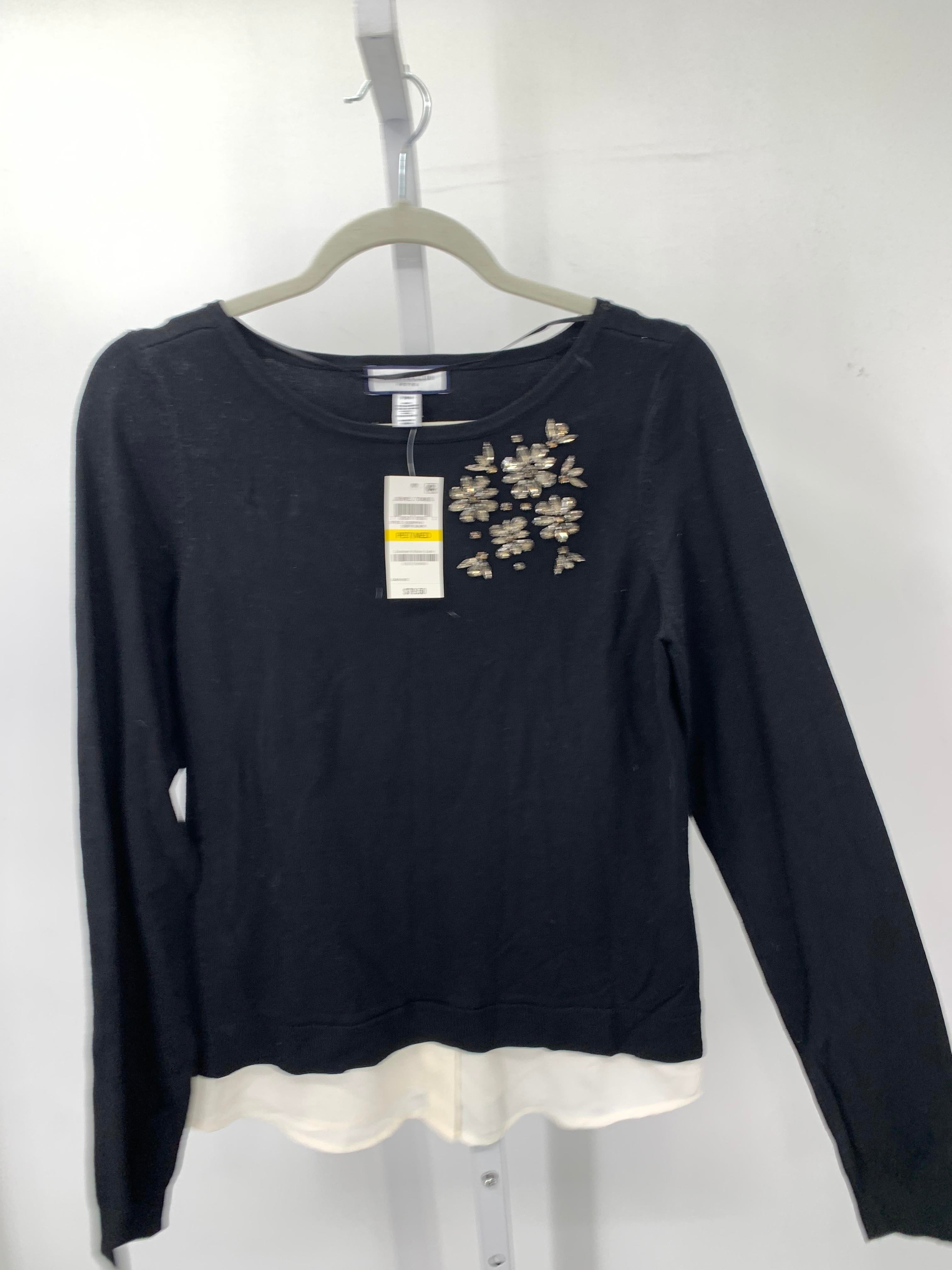 Charter Club Size Medium Petite Petite Long Slv Sweater
