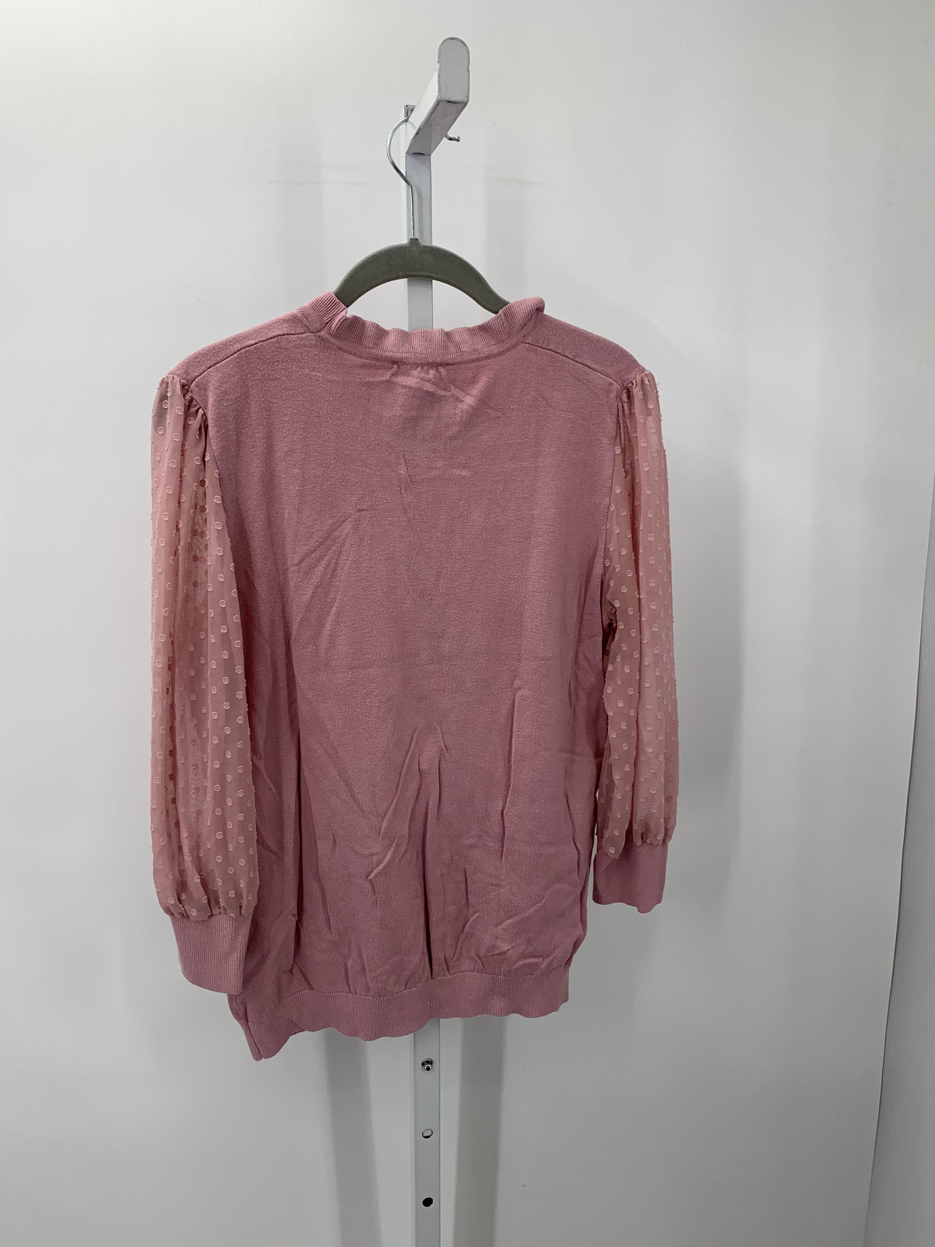 Adrianna Papell Size Medium Misses Long Slv Sweater