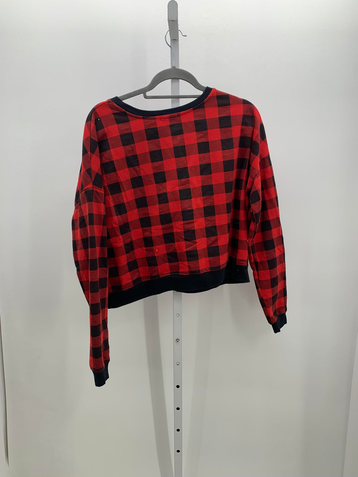 LONG SLV SHIRT PLAID MERRY