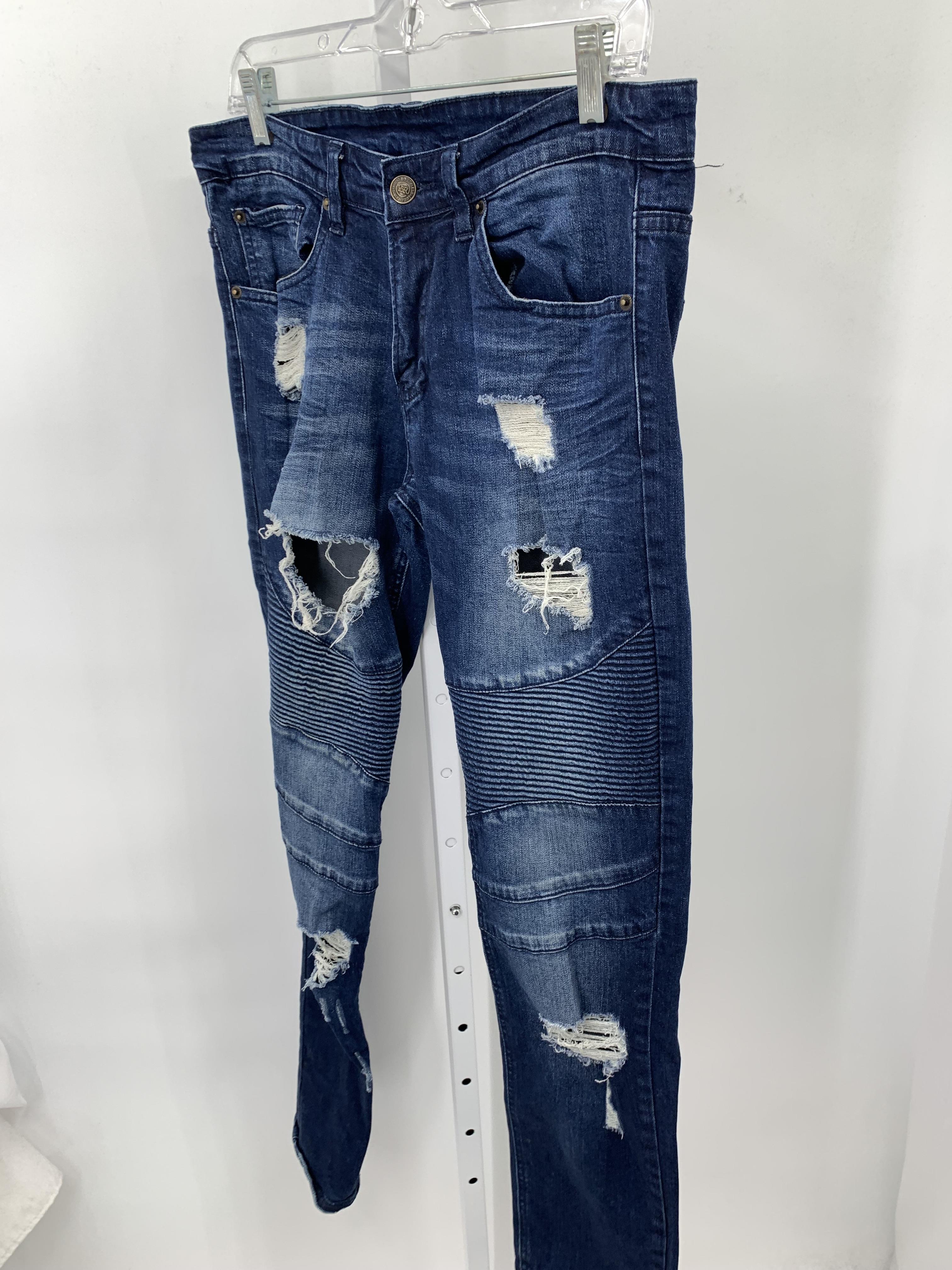 DISTRESSED DENIM