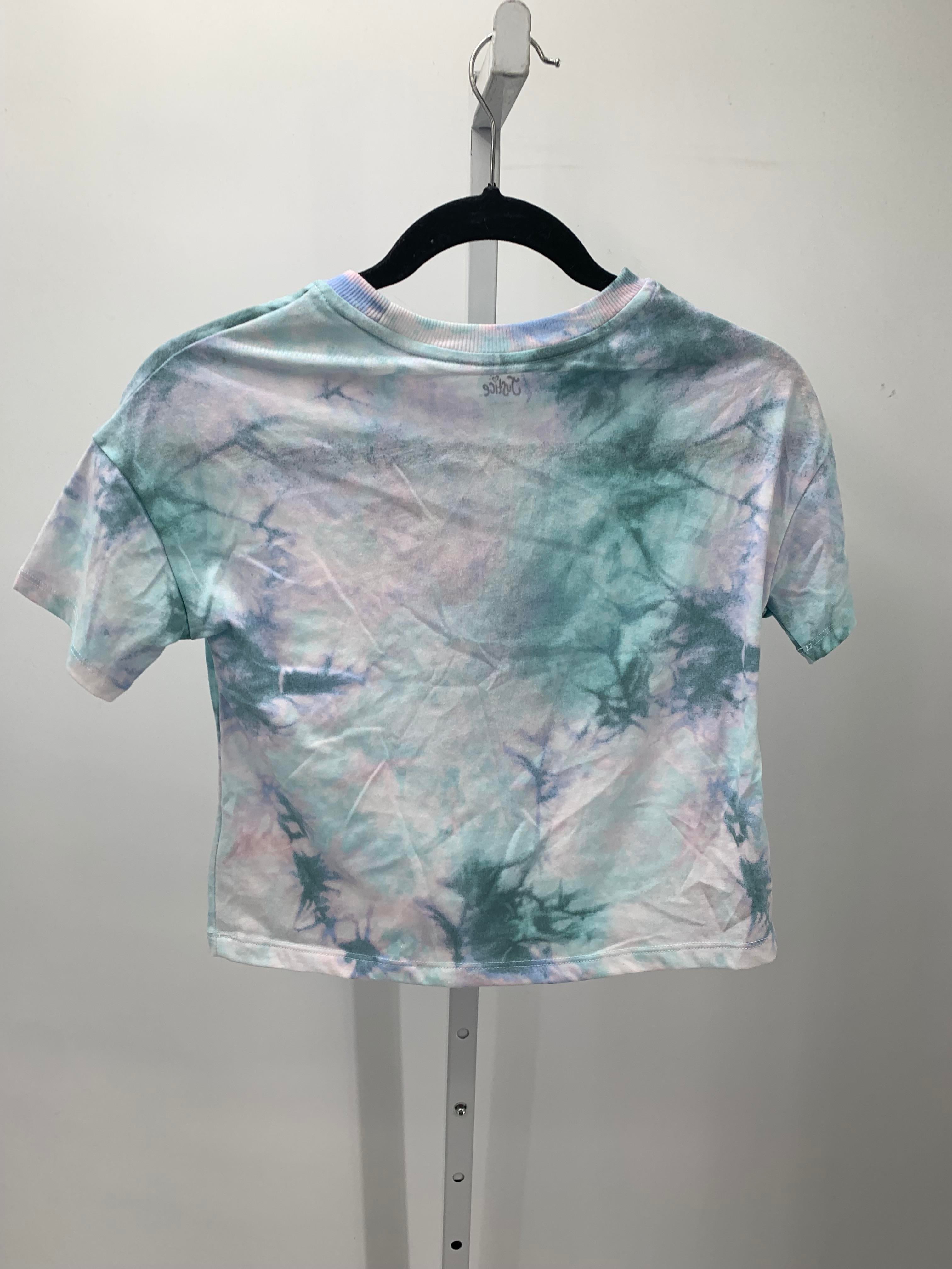 Justice Size 7-8 Girls Short Sleeve Shirt