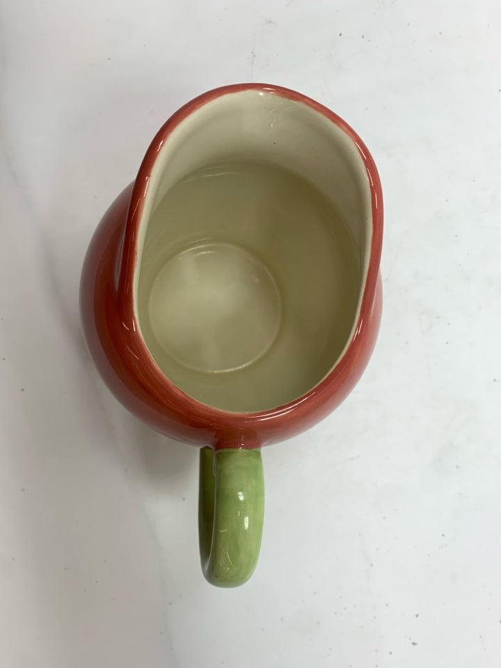 SMALL PITCHER AND UNDER PLATE.