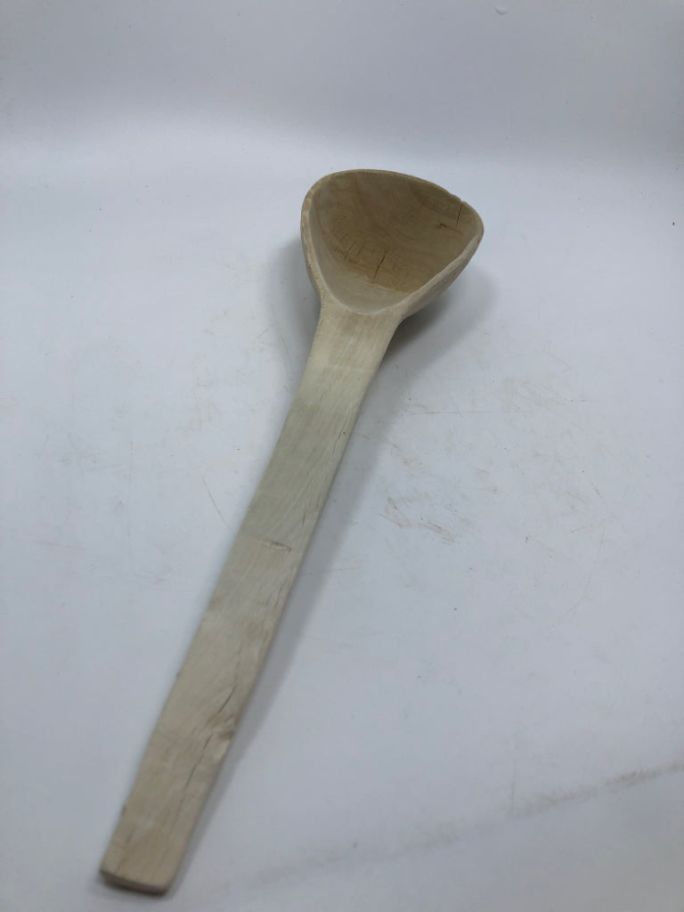 BAMBOO WOOD LADLE.