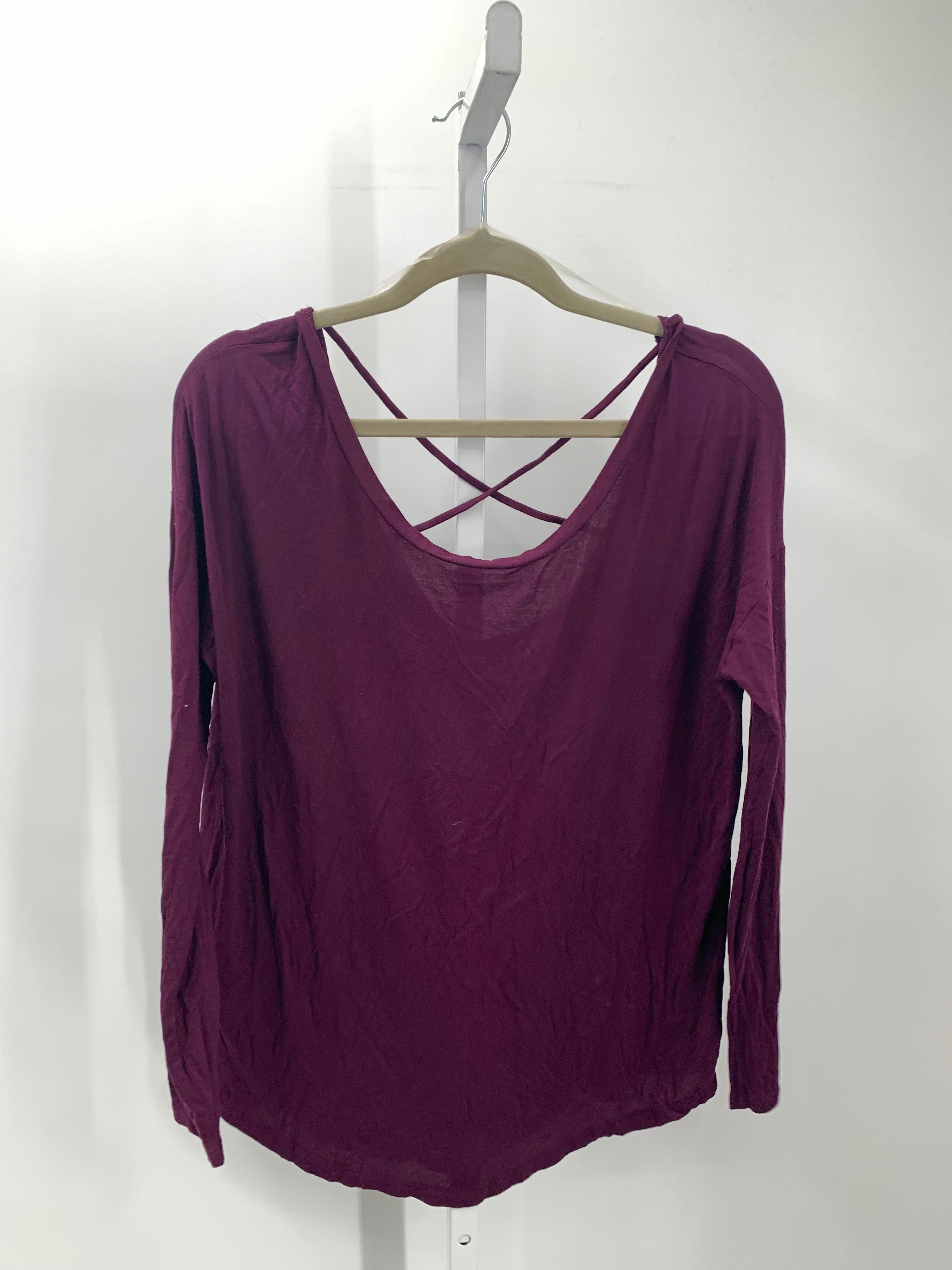 PINK Size Medium Juniors Long Sleeve Shirt