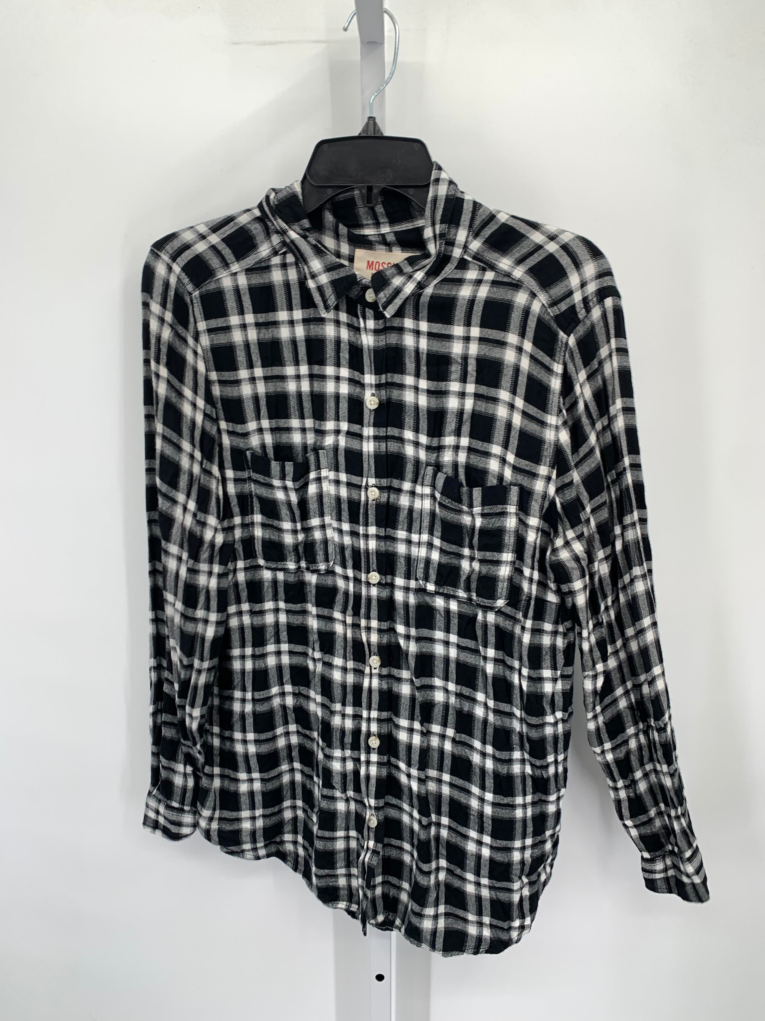 Mossimo Size Large Misses Long Sleeve Shirt