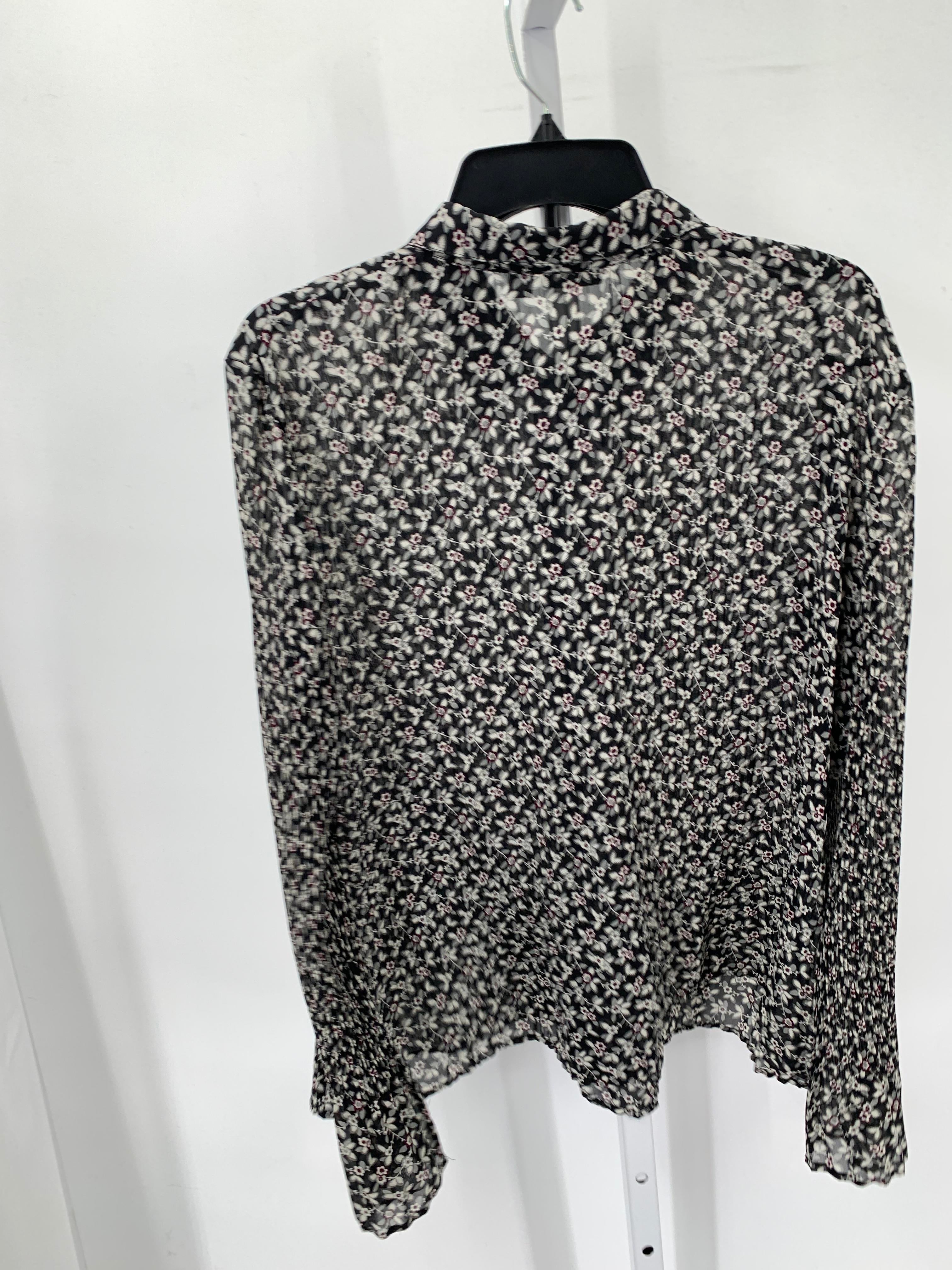 Apt. 9 Size Extra Large Misses Long Sleeve Shirt